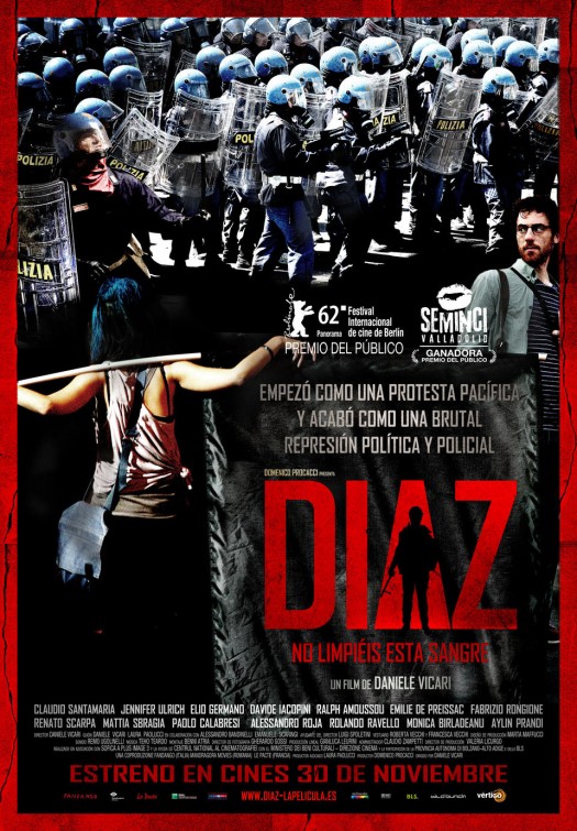 Diaz: Don't Clean Up This Blood Movie Poster