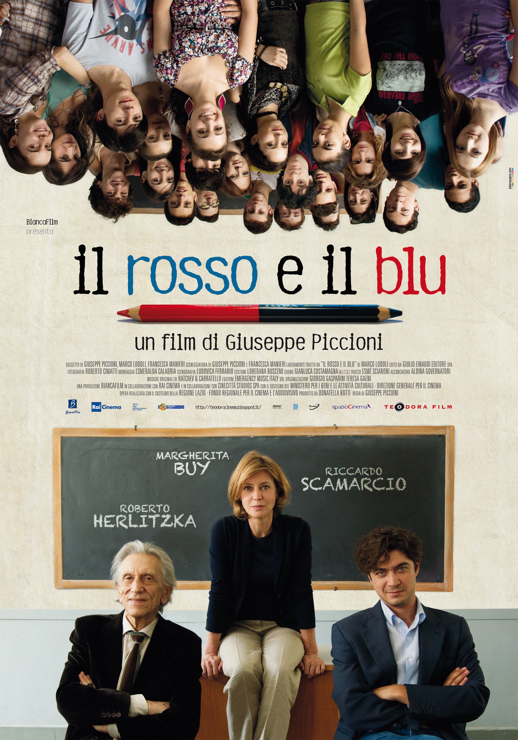 Mega Sized Movie Poster Image for Il rosso e il blu 
