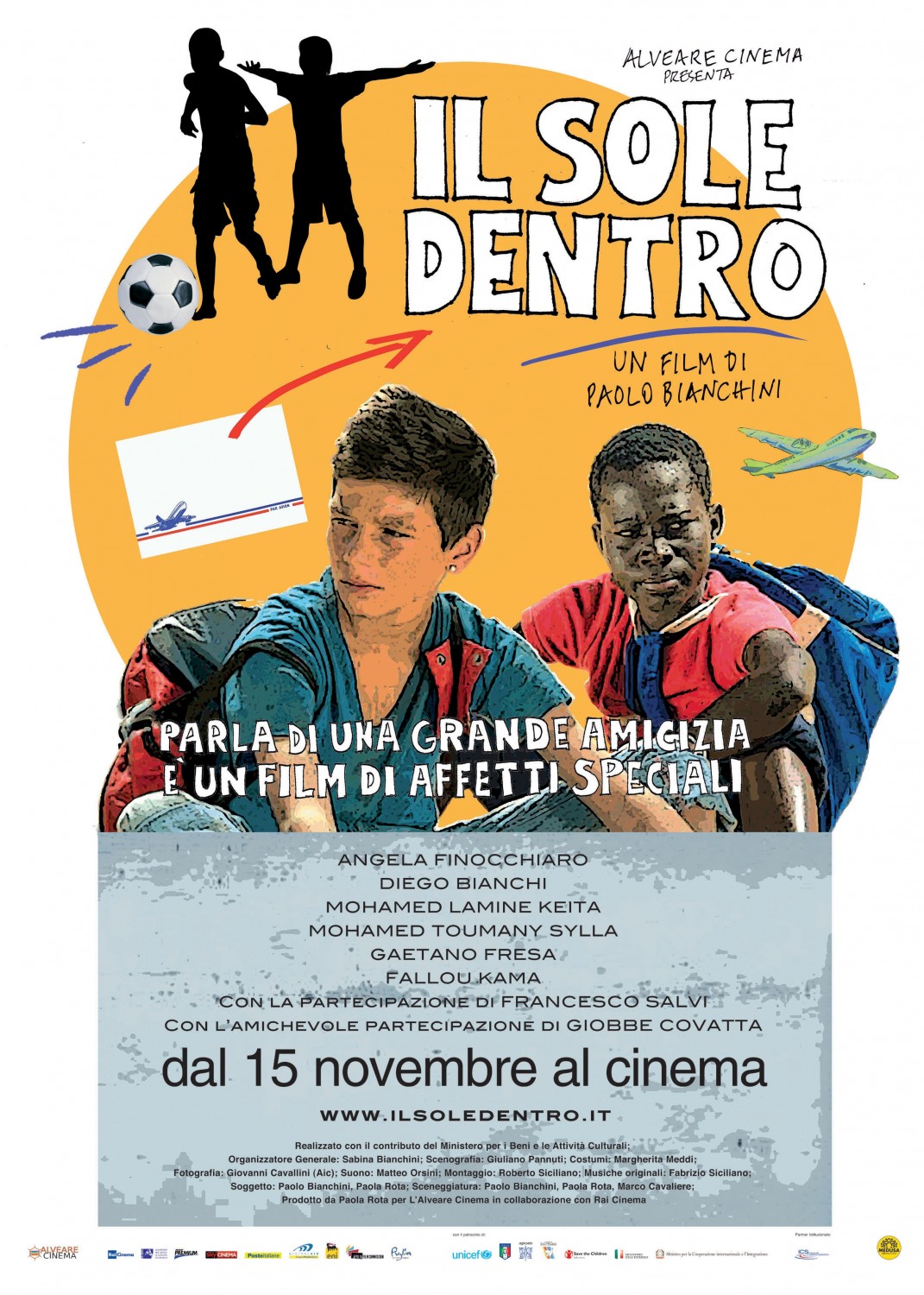 Extra Large Movie Poster Image for Il sole dentro 