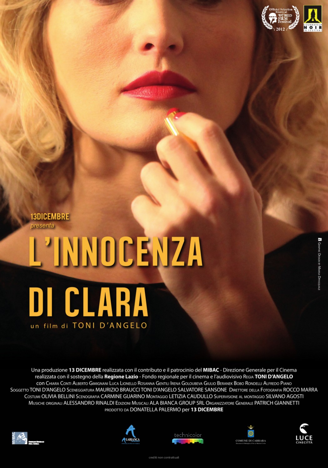 Extra Large Movie Poster Image for L'innocenza di Clara 