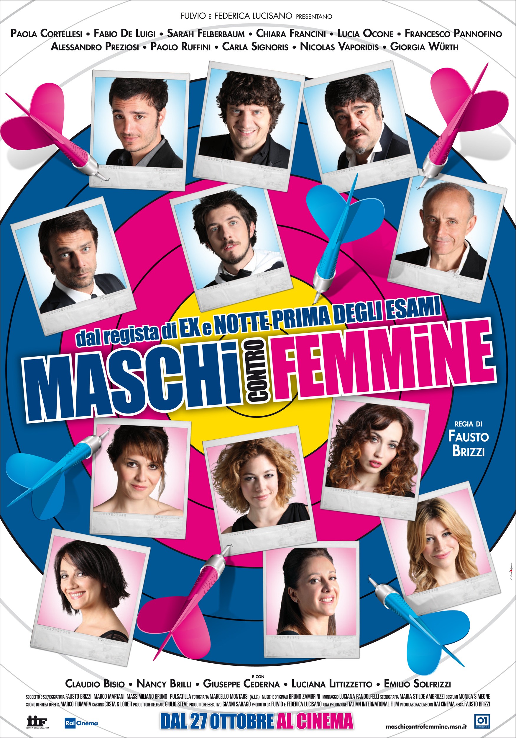 Mega Sized Movie Poster Image for Maschi contro femmine 