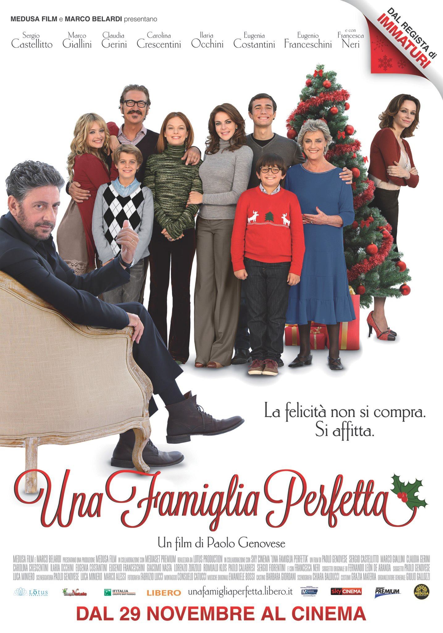 Mega Sized Movie Poster Image for Una famiglia perfetta 