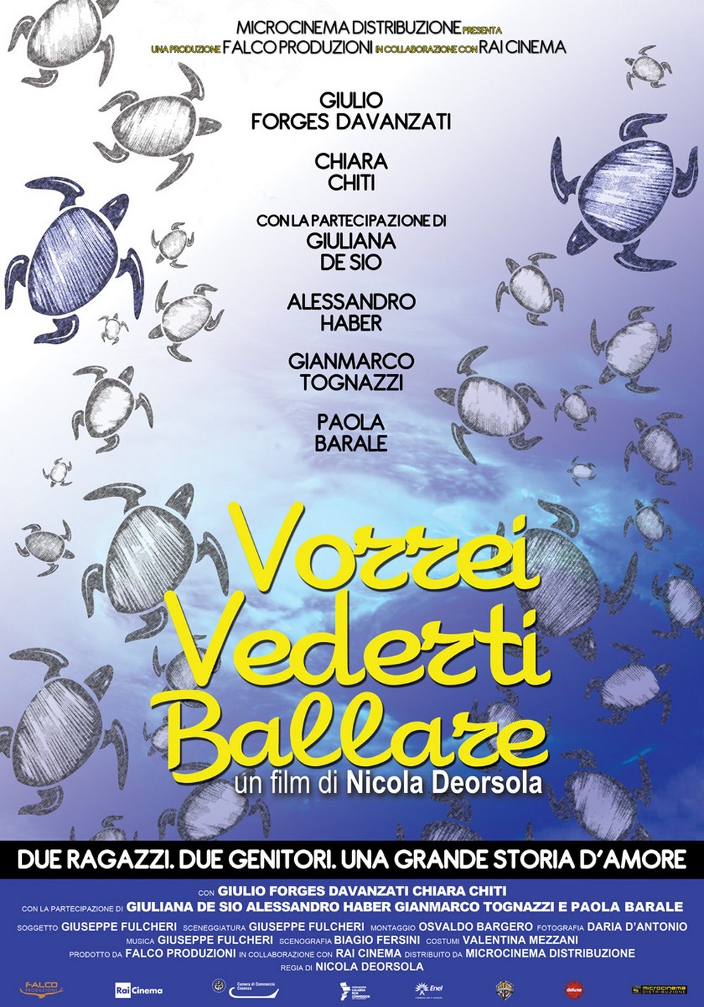 Extra Large Movie Poster Image for Vorrei vederti ballare 