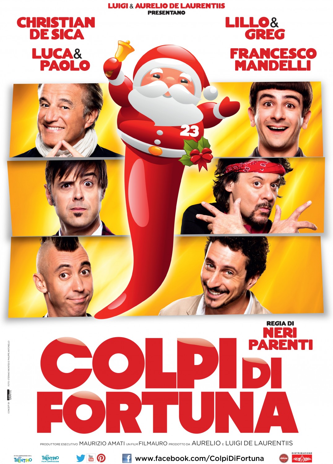 Extra Large Movie Poster Image for Colpi di Fortuna 