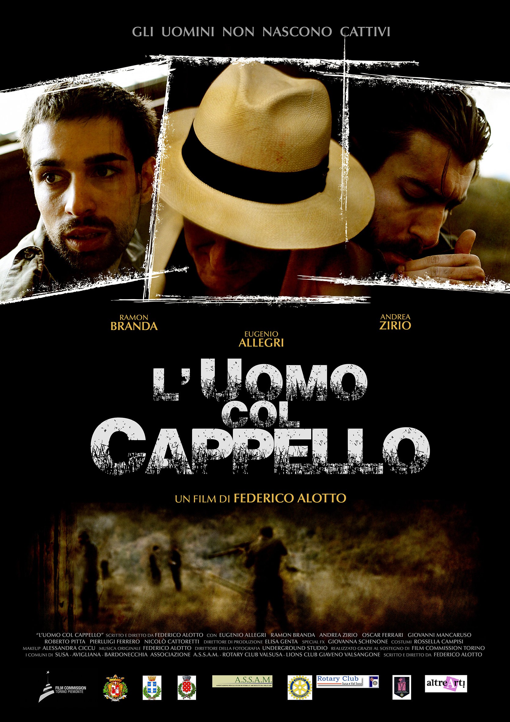 Mega Sized Movie Poster Image for L' uomo col cappello 