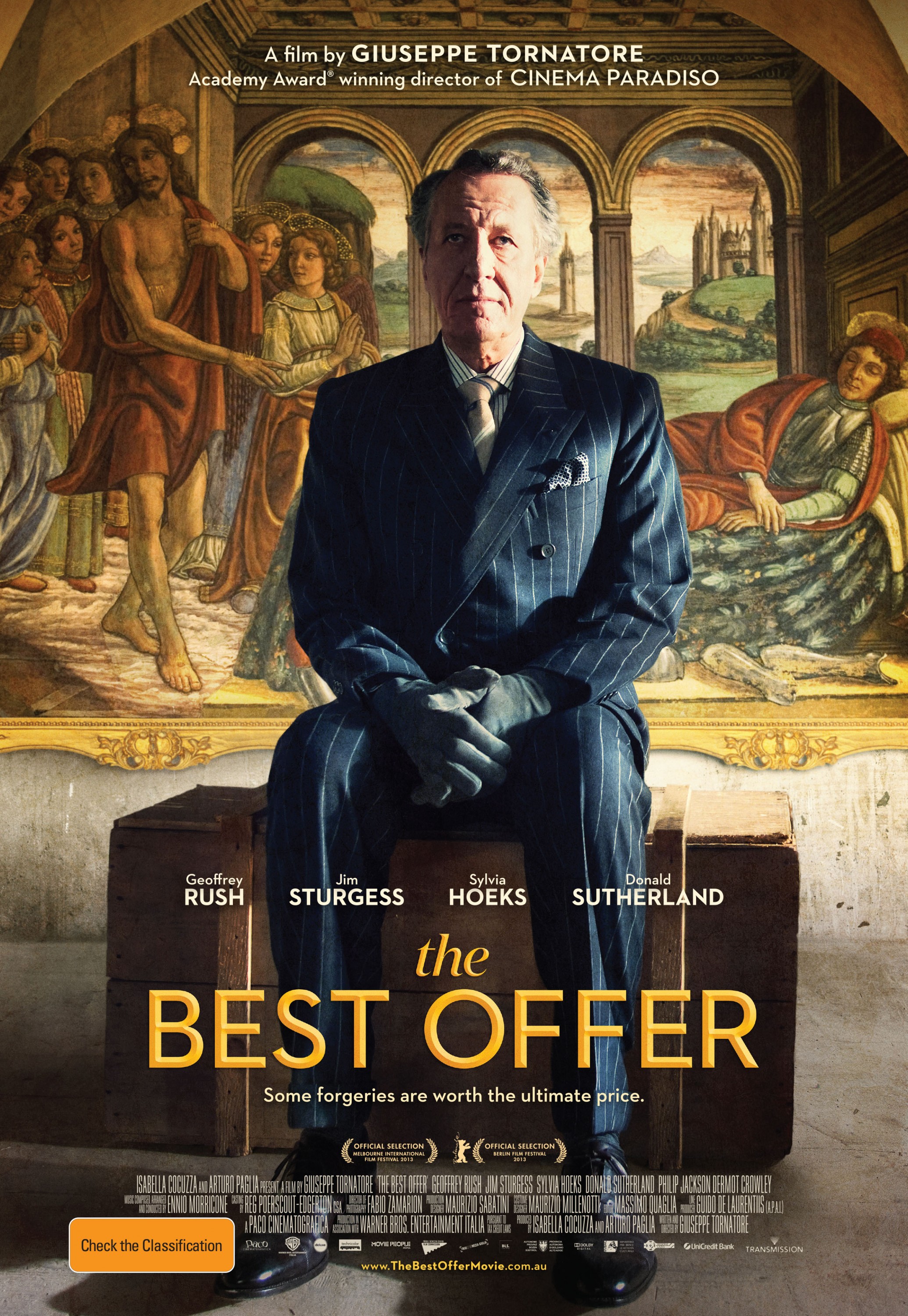 Mega Sized Movie Poster Image for La migliore offerta (#3 of 4)