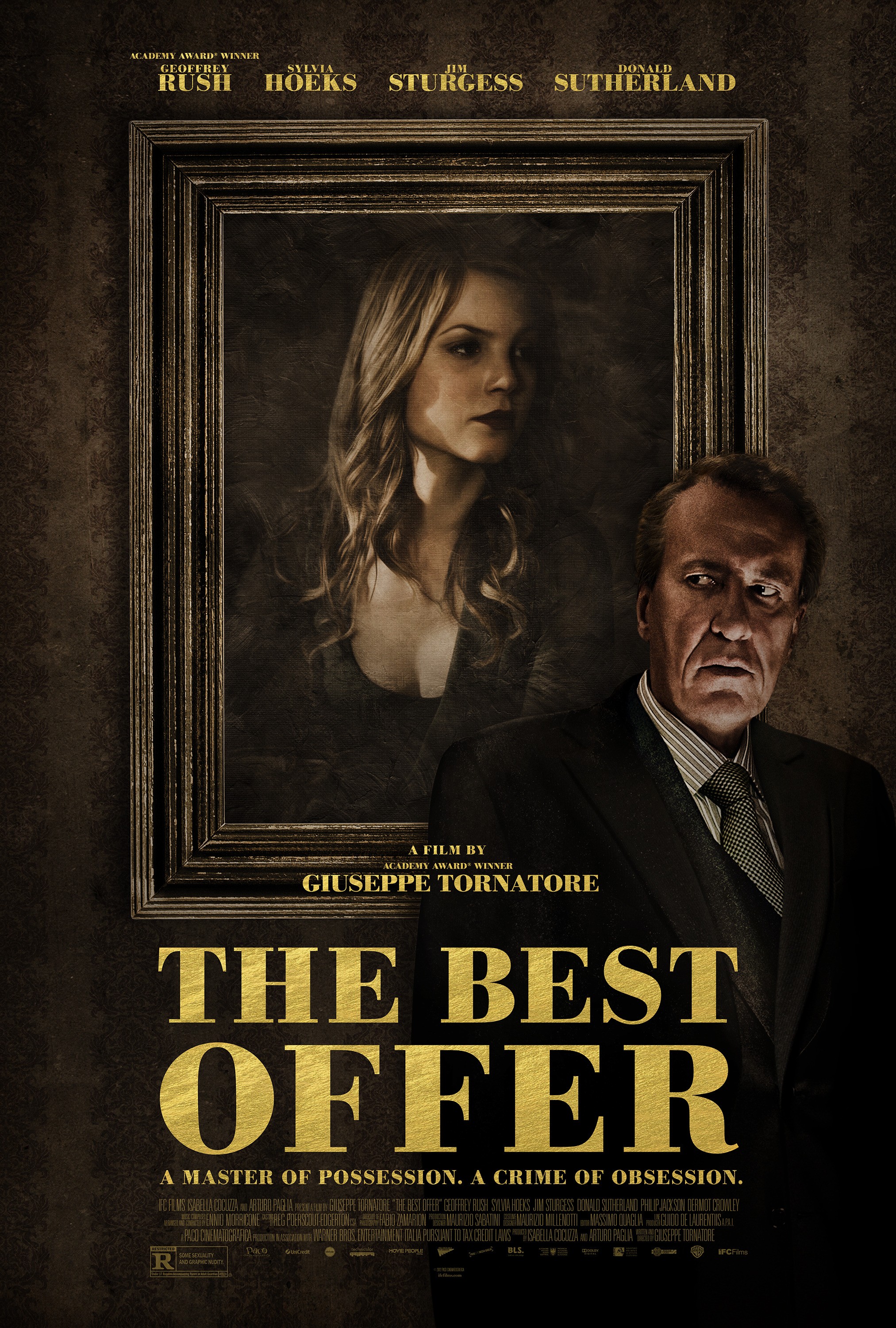 Mega Sized Movie Poster Image for La migliore offerta (#4 of 4)