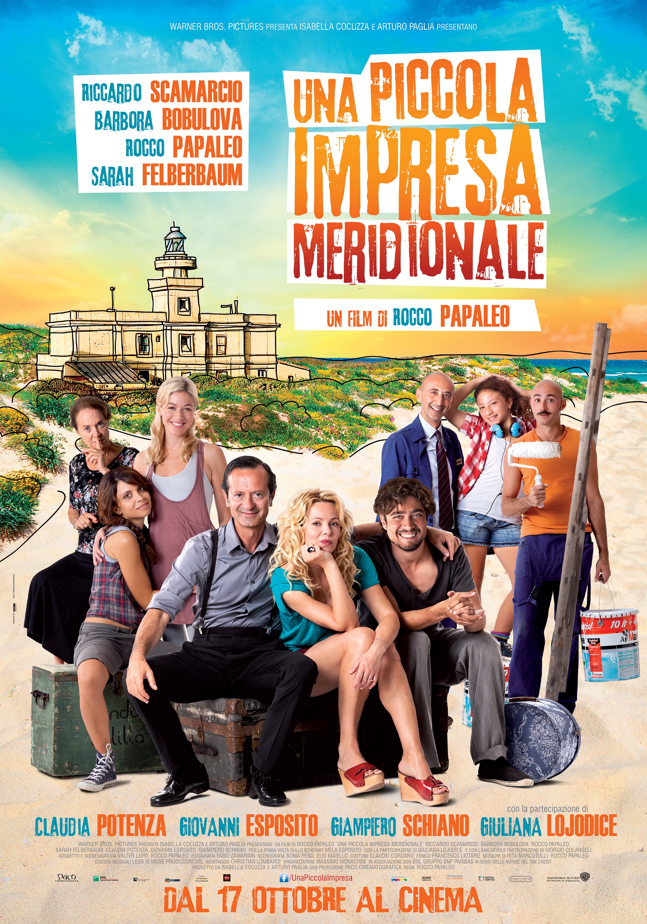 Mega Sized Movie Poster Image for Una piccola impresa meridionale 