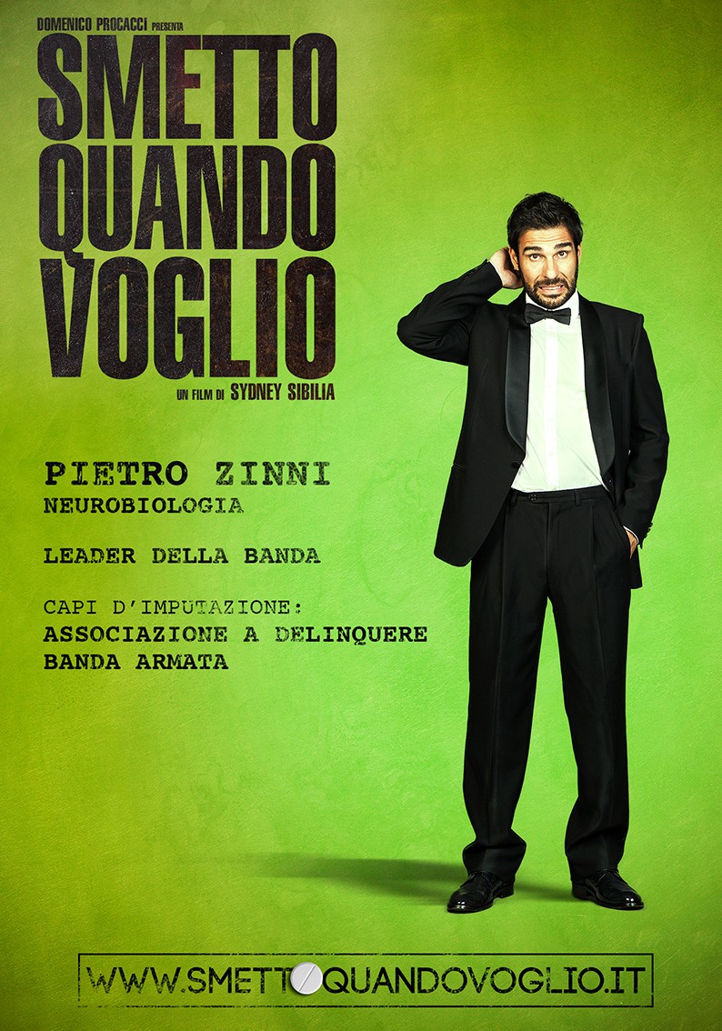 Extra Large Movie Poster Image for Smetto quando voglio (#2 of 13)