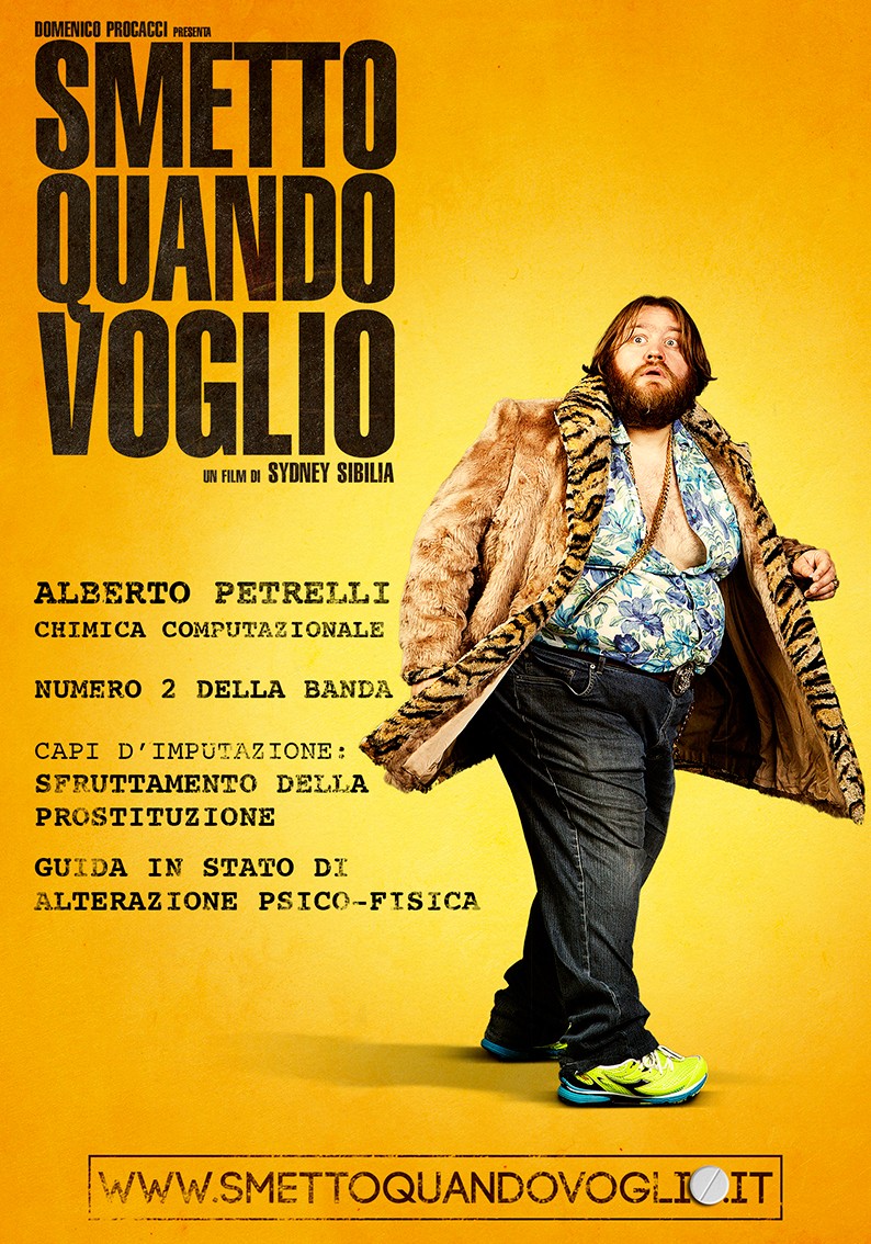 Extra Large Movie Poster Image for Smetto quando voglio (#1 of 13)