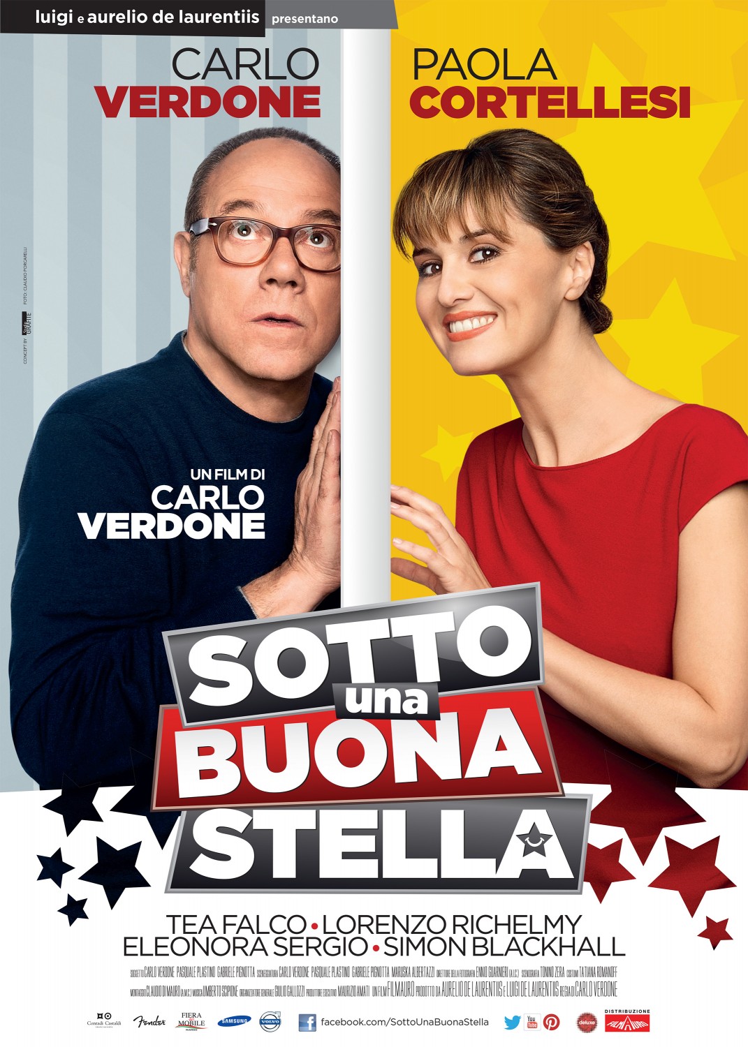 Extra Large Movie Poster Image for Sotto una buona stella 