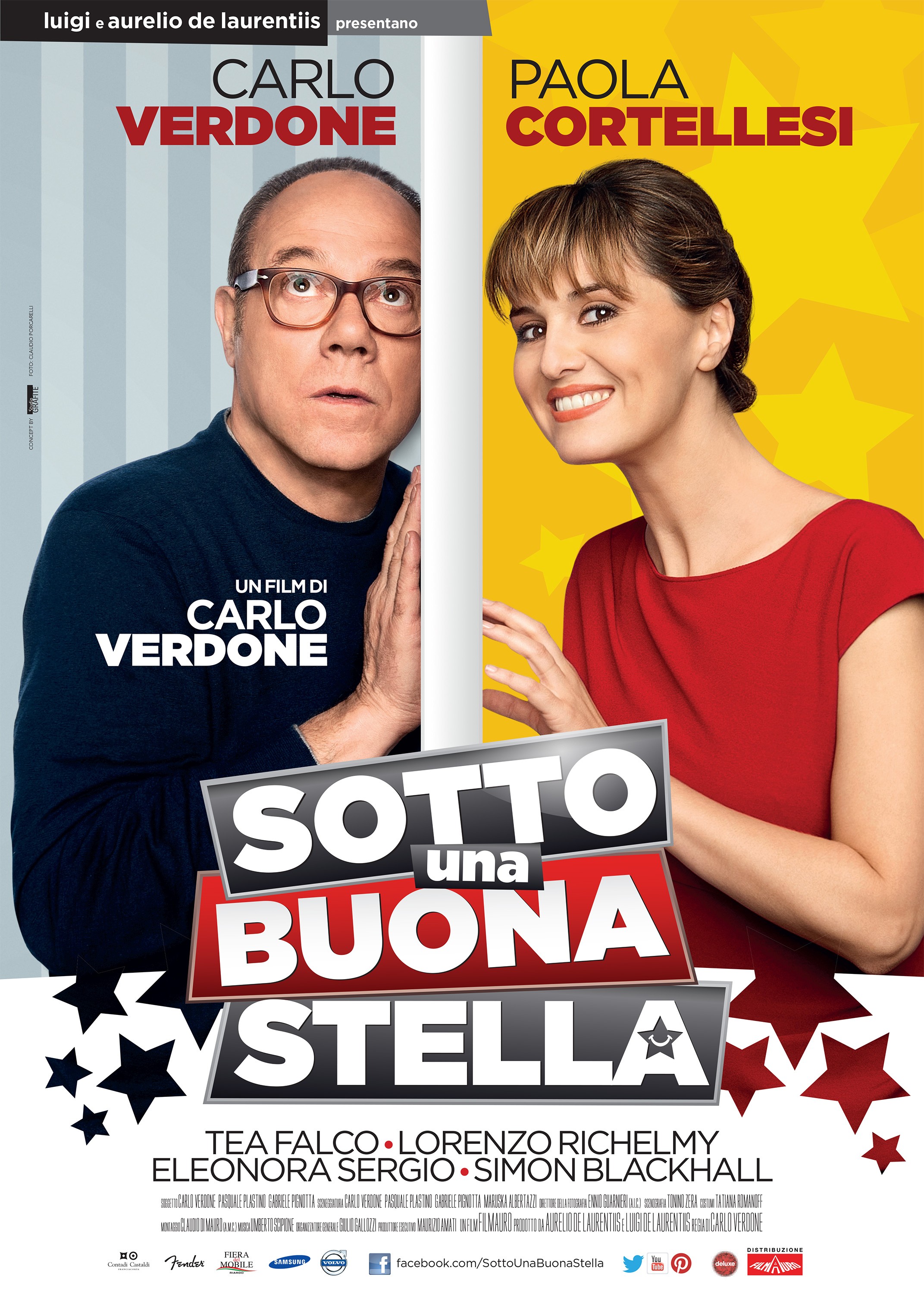 Mega Sized Movie Poster Image for Sotto una buona stella 