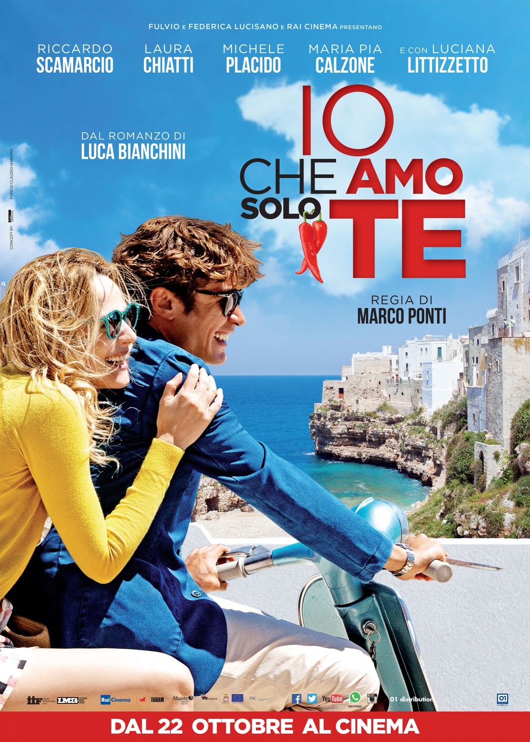 Extra Large Movie Poster Image for Io che amo solo te 