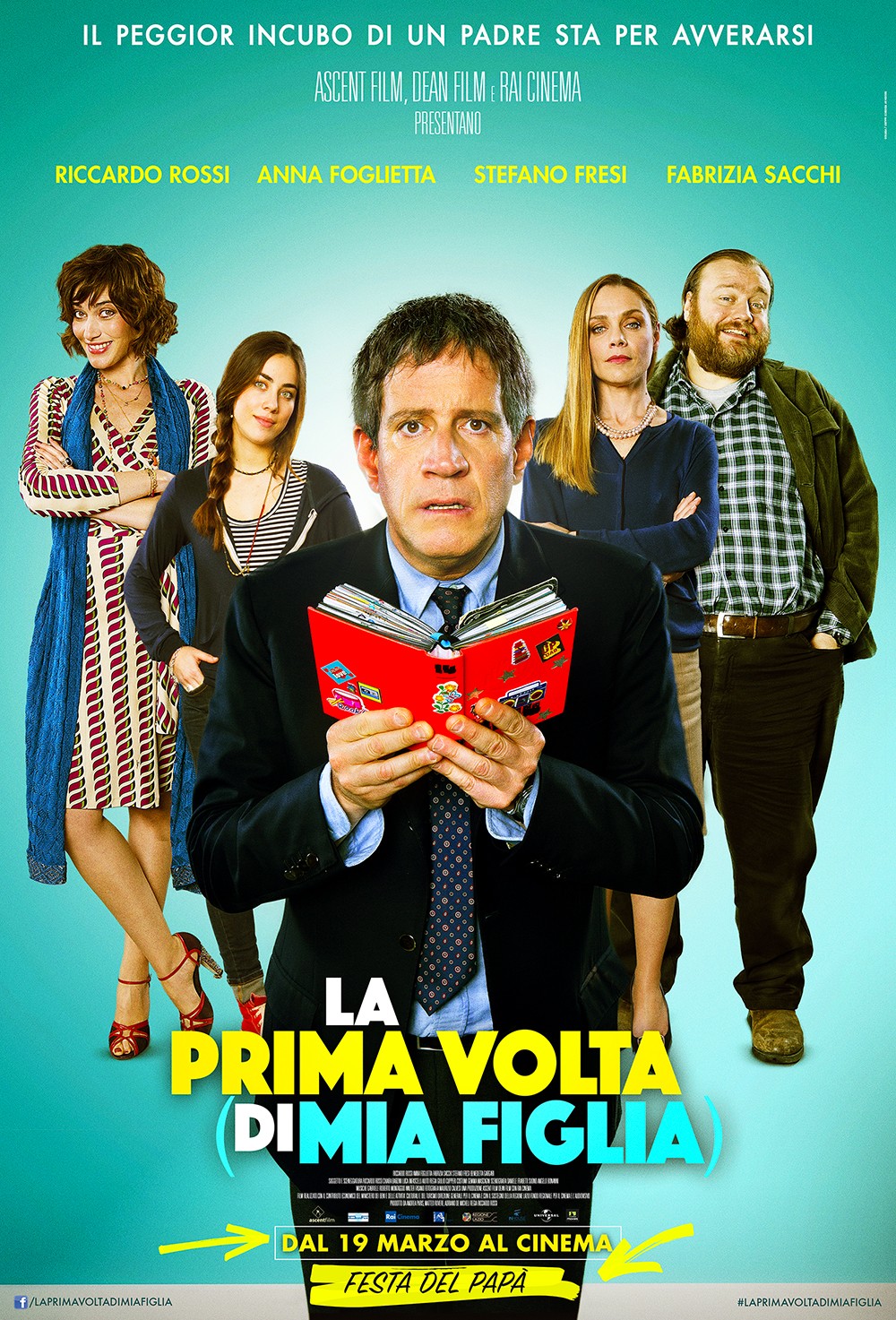 Extra Large Movie Poster Image for La prima volta di mia figlia 