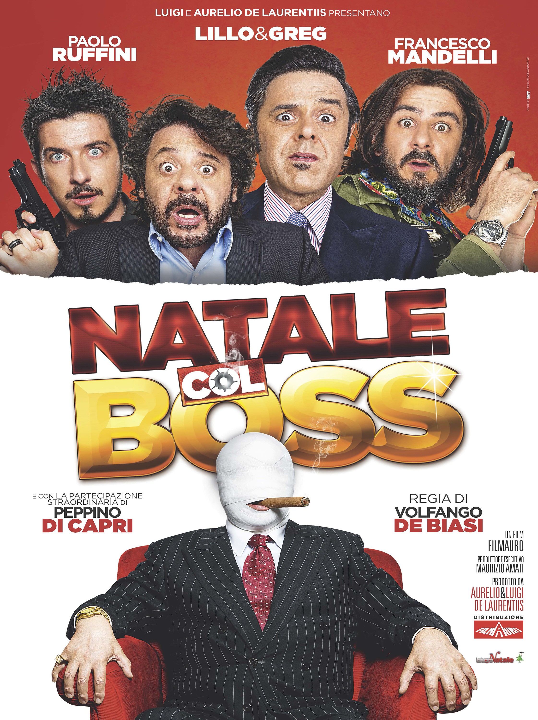 Mega Sized Movie Poster Image for Natale col Boss 
