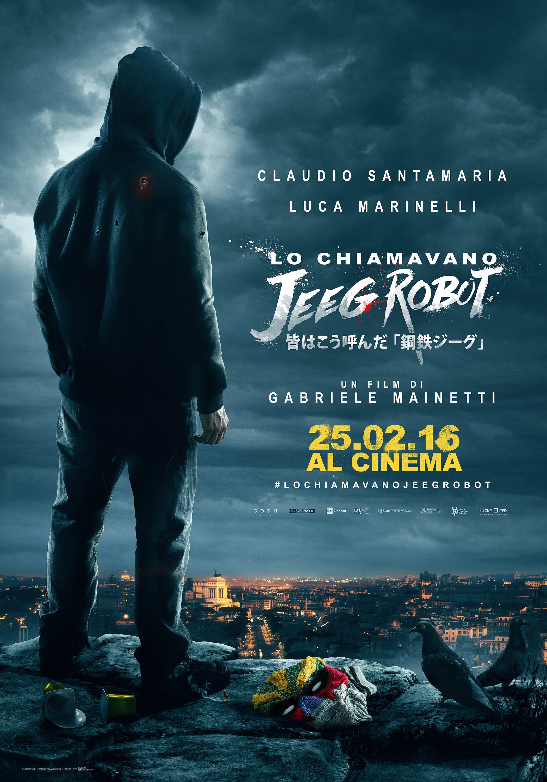 Mega Sized Movie Poster Image for Lo chiamavano Jeeg Robot (#1 of 8)