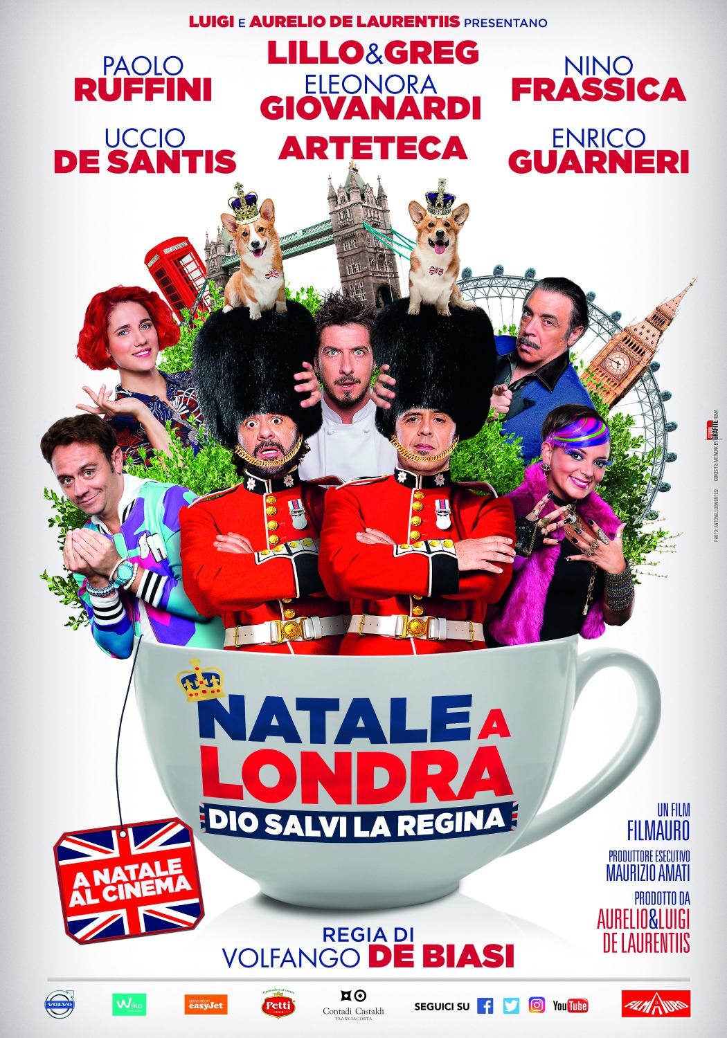 Extra Large Movie Poster Image for Natale a Londra: Dio Salvi la Regina 
