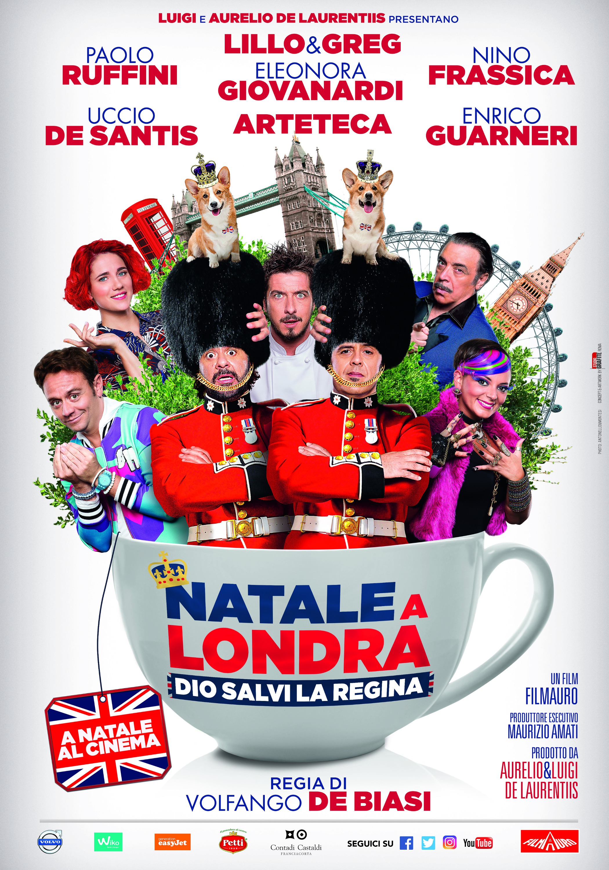 Mega Sized Movie Poster Image for Natale a Londra: Dio Salvi la Regina 
