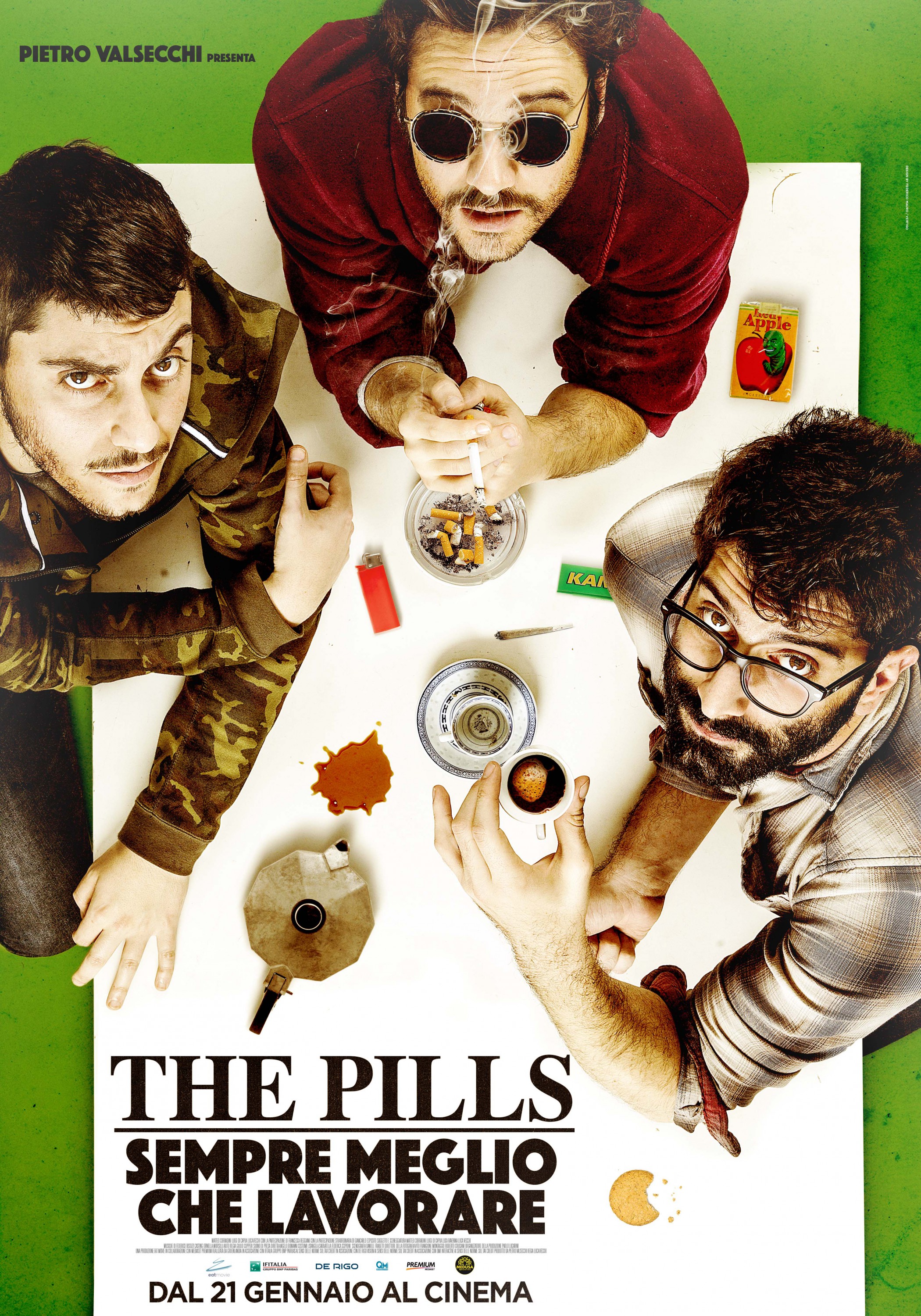 Mega Sized Movie Poster Image for The Pills - Sempre Meglio Che Lavorare (#1 of 2)