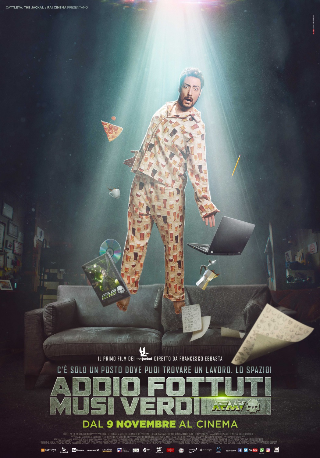 Extra Large Movie Poster Image for Addio Fottuti Musi Verdi (#1 of 7)