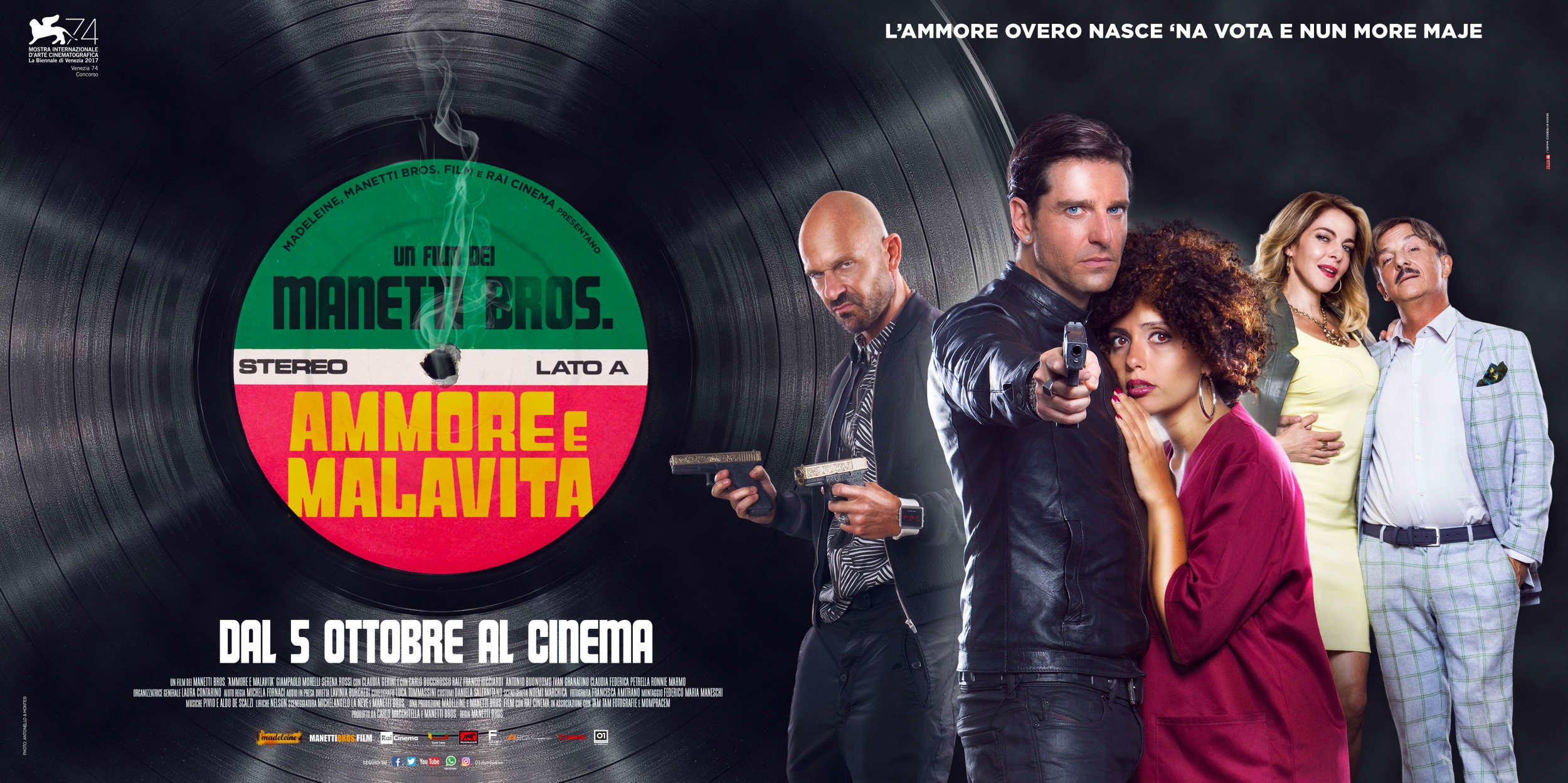 Mega Sized Movie Poster Image for Ammore e malavita (#2 of 3)