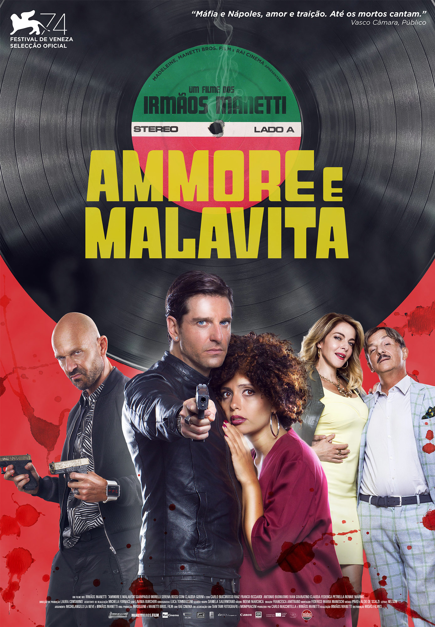 Mega Sized Movie Poster Image for Ammore e malavita (#3 of 3)