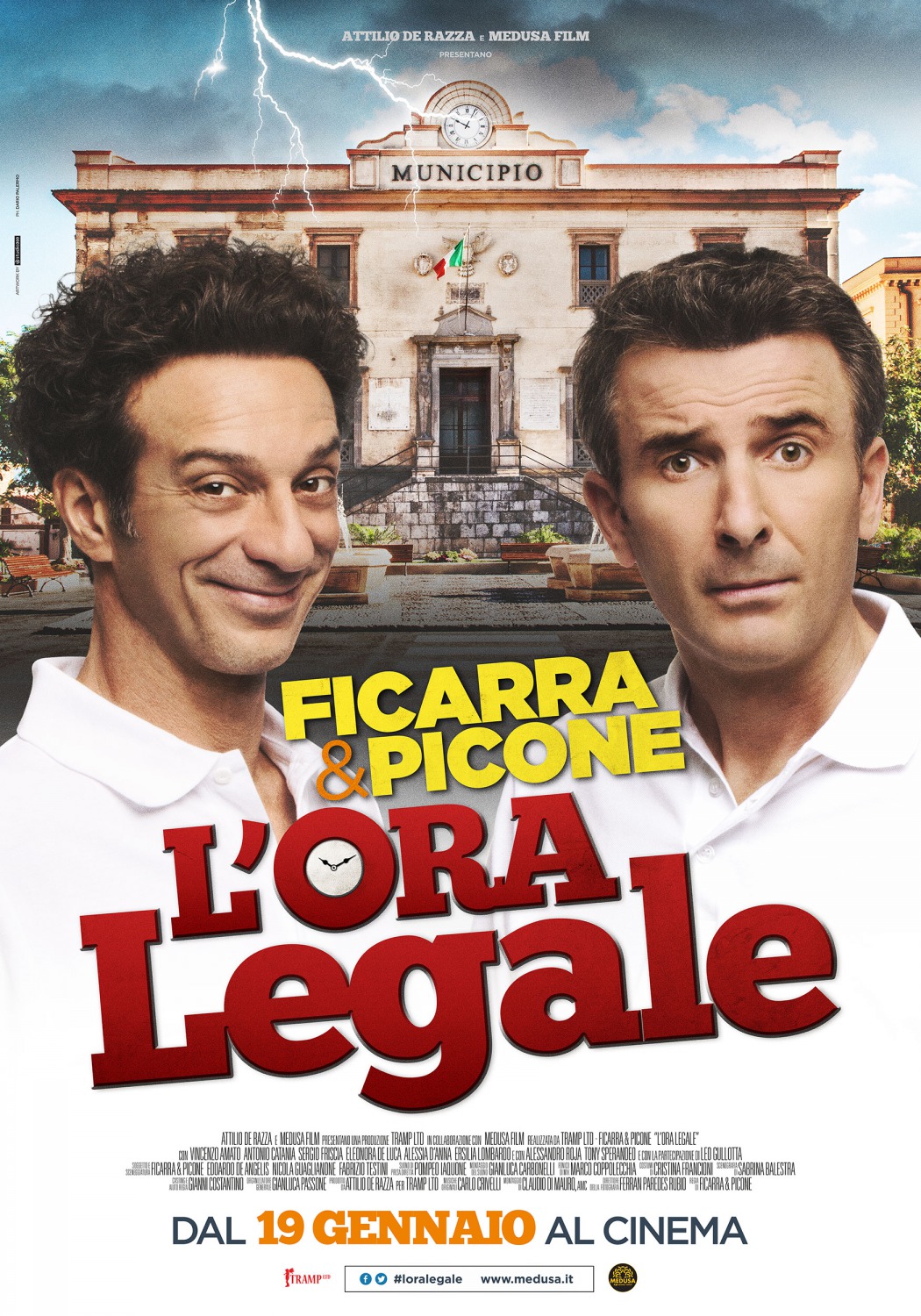 Extra Large Movie Poster Image for L'ora legale 