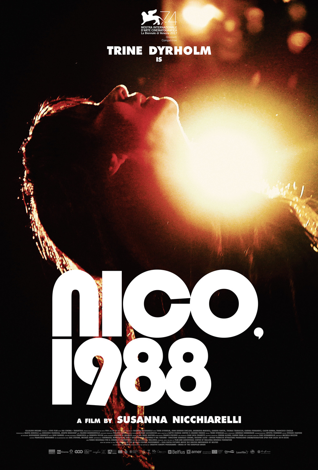 Extra Large Movie Poster Image for Nico, 1988 