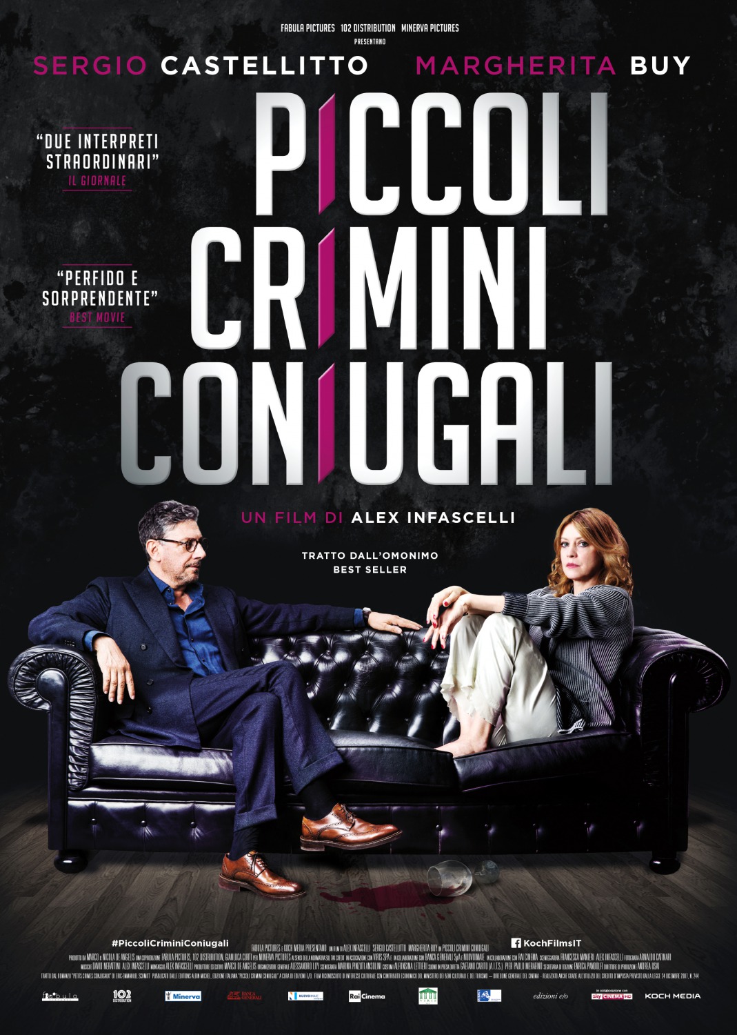 Extra Large Movie Poster Image for Piccoli Crimini Coniugali 