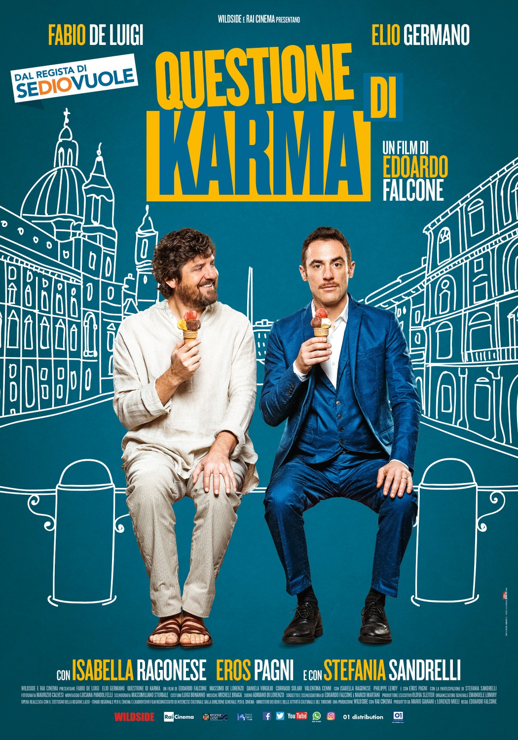 Extra Large Movie Poster Image for Questione di Karma 