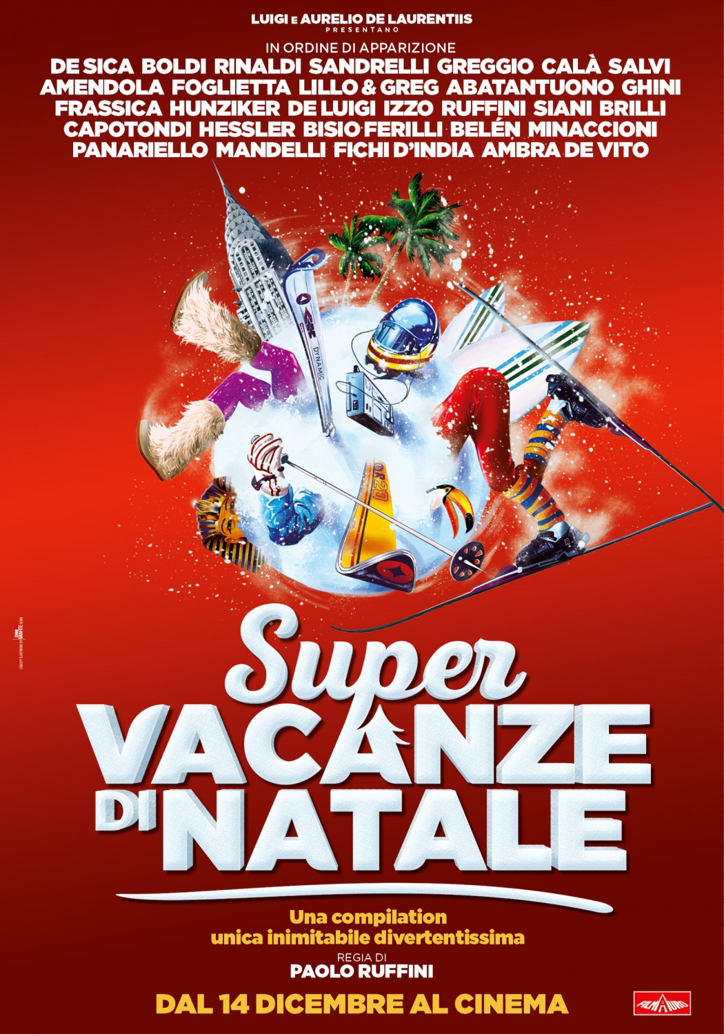 Extra Large Movie Poster Image for Super vacanze di Natale 