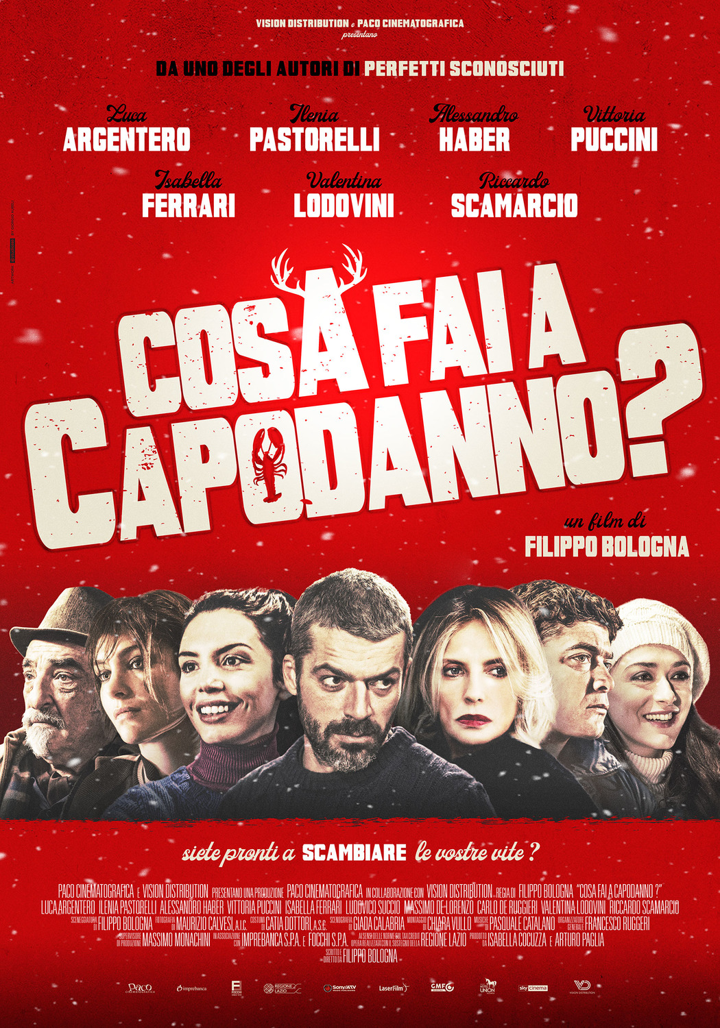 Extra Large Movie Poster Image for Cosa fai a Capodanno? 
