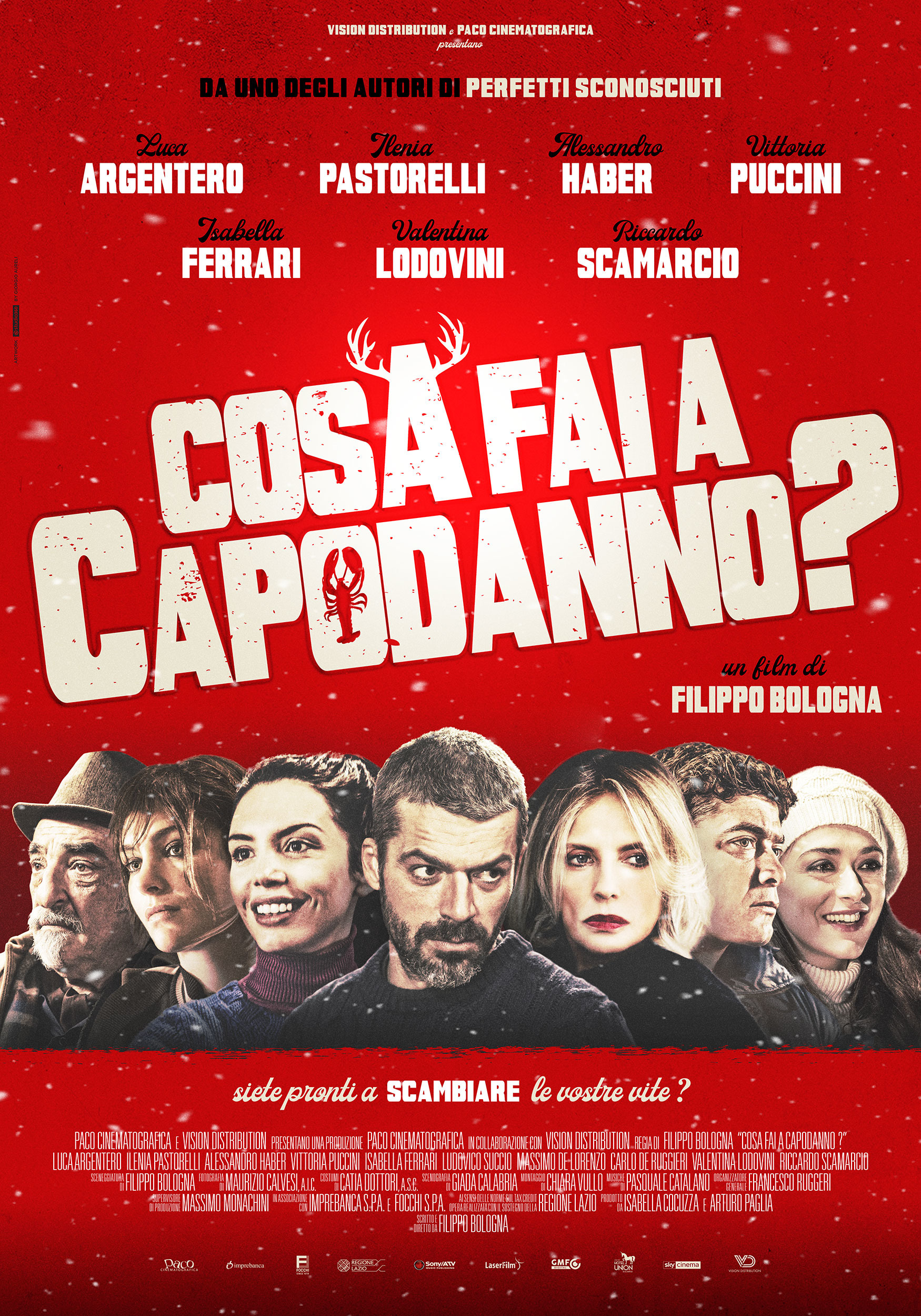 Mega Sized Movie Poster Image for Cosa fai a Capodanno? 