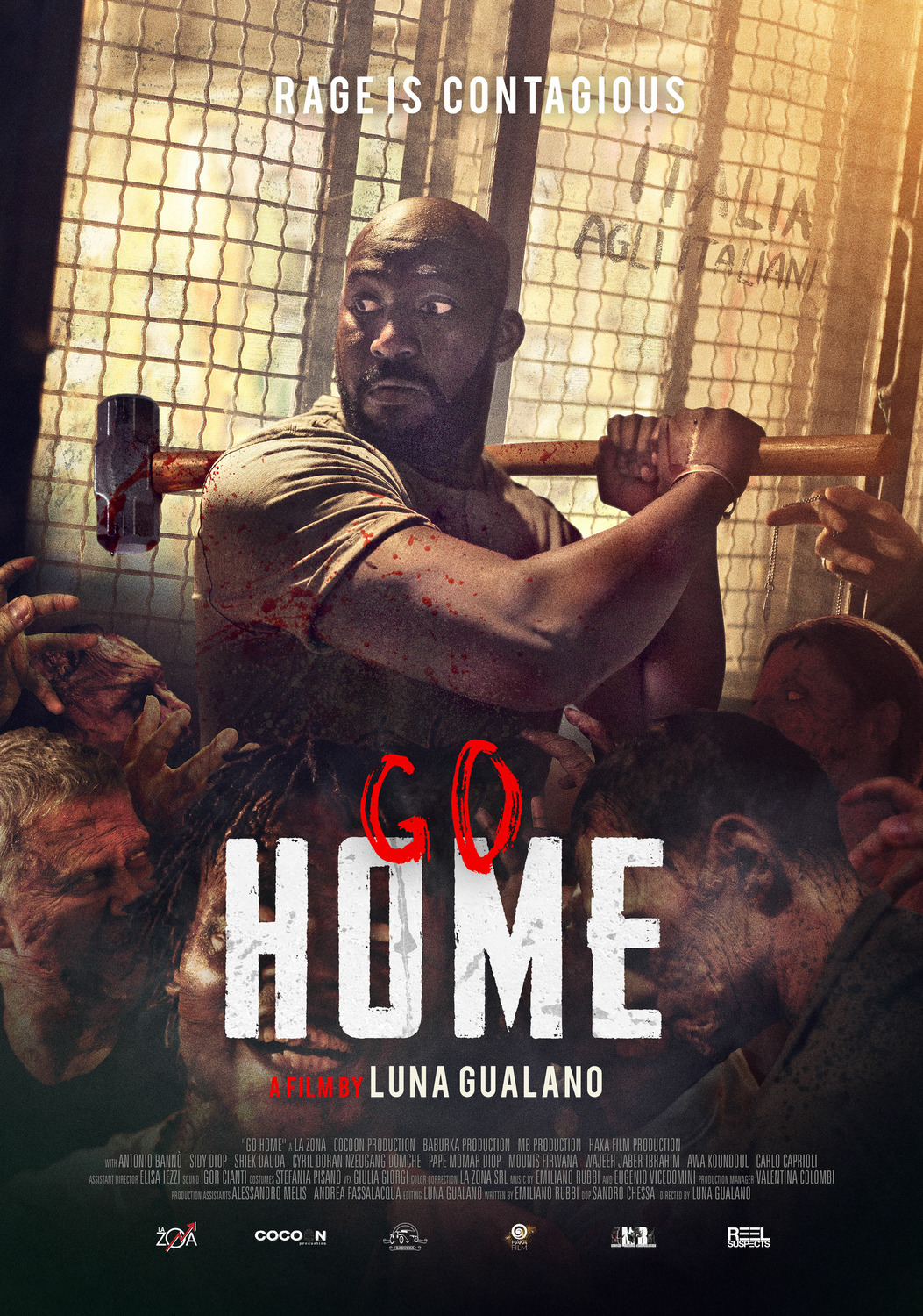 Extra Large Movie Poster Image for Go Home - A casa loro 