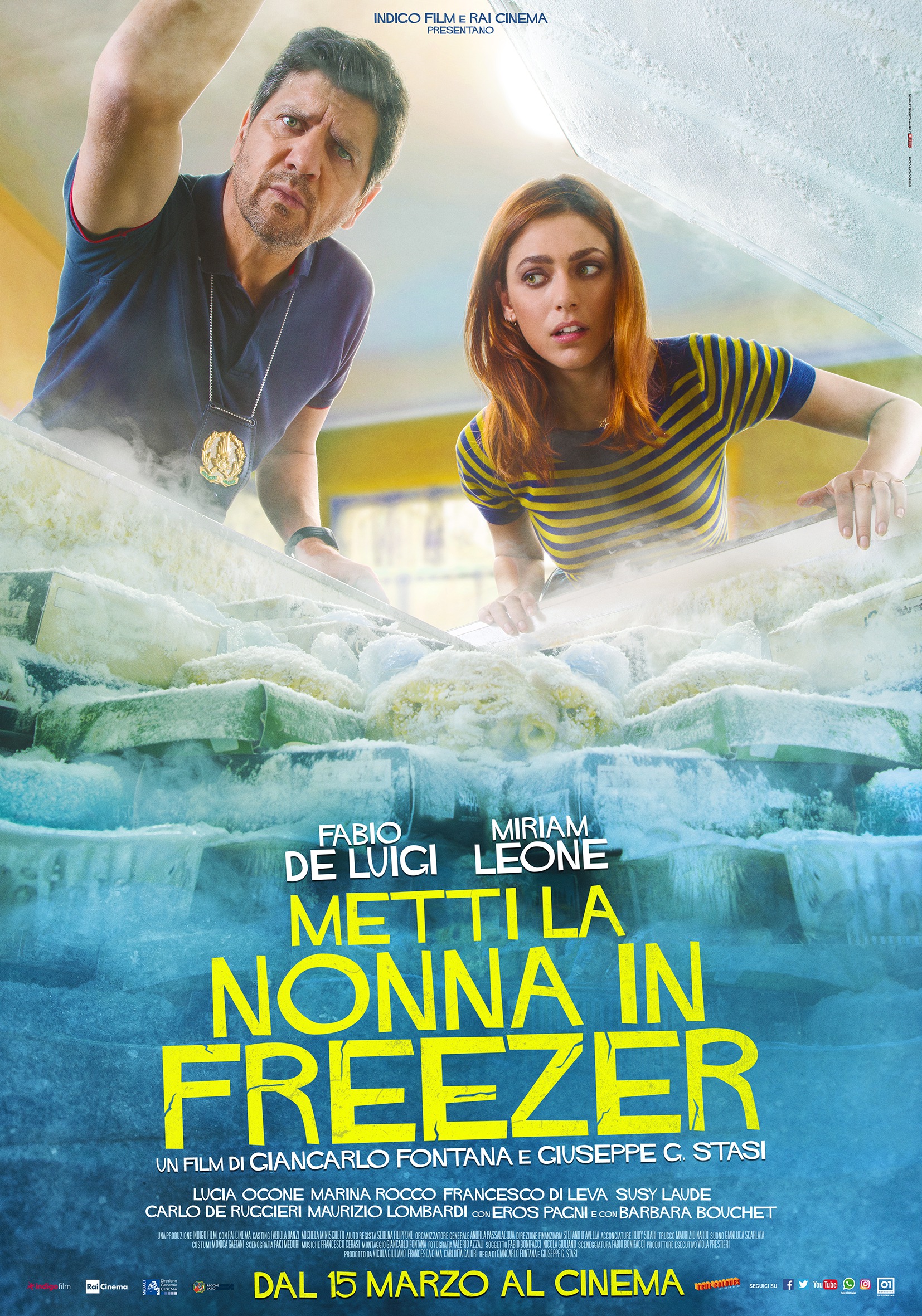 Mega Sized Movie Poster Image for Metti la nonna in freezer (#1 of 2)