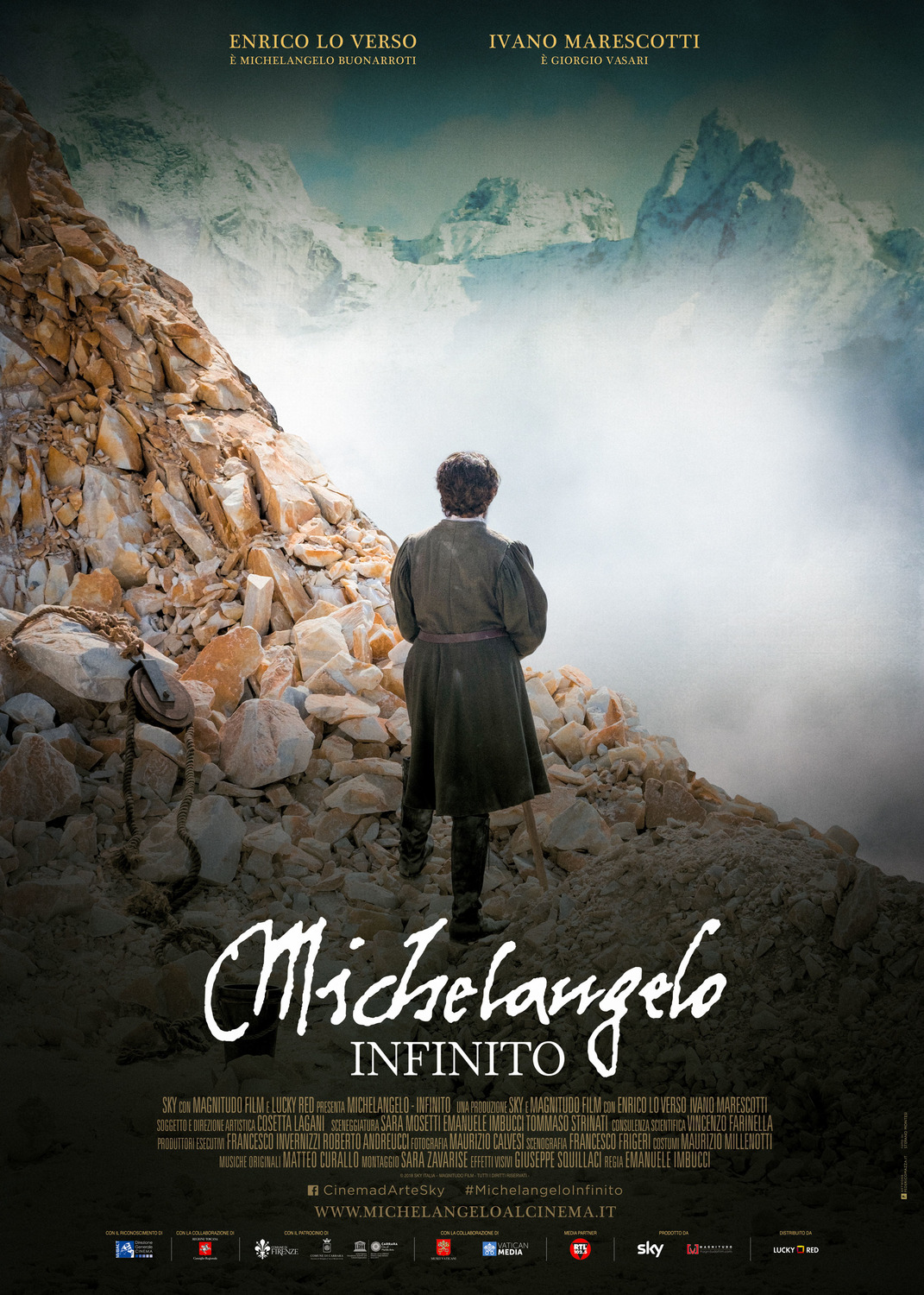 Extra Large Movie Poster Image for Michelangelo - Infinito (#2 of 2)