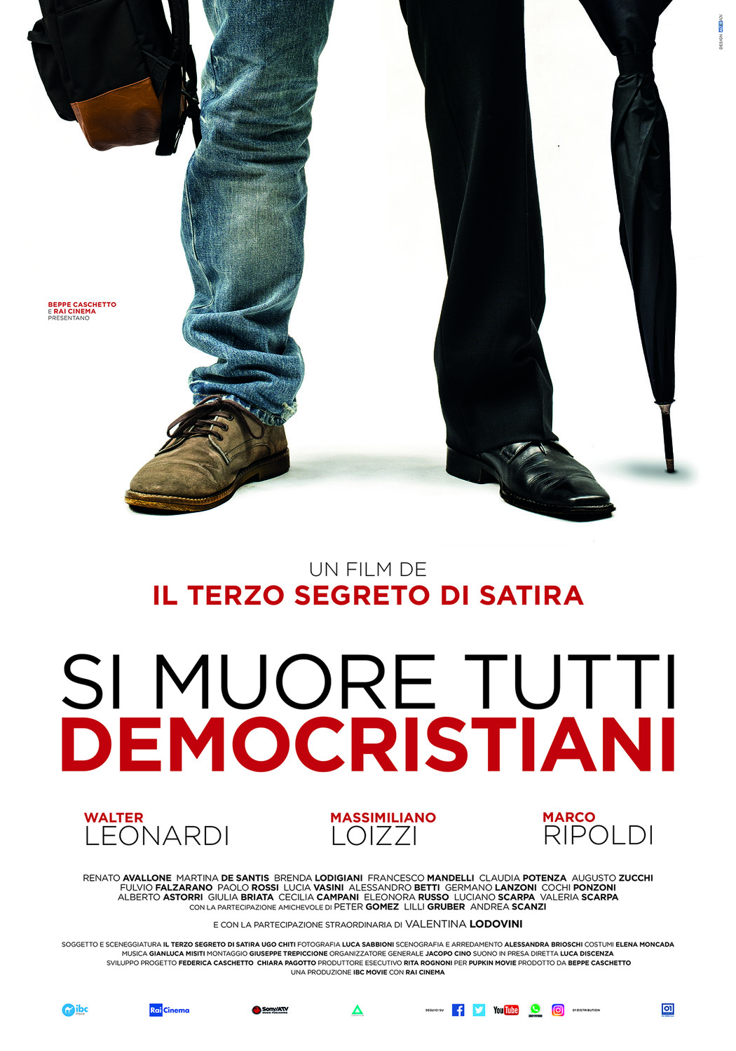 Extra Large Movie Poster Image for Si muore tutti democristiani 