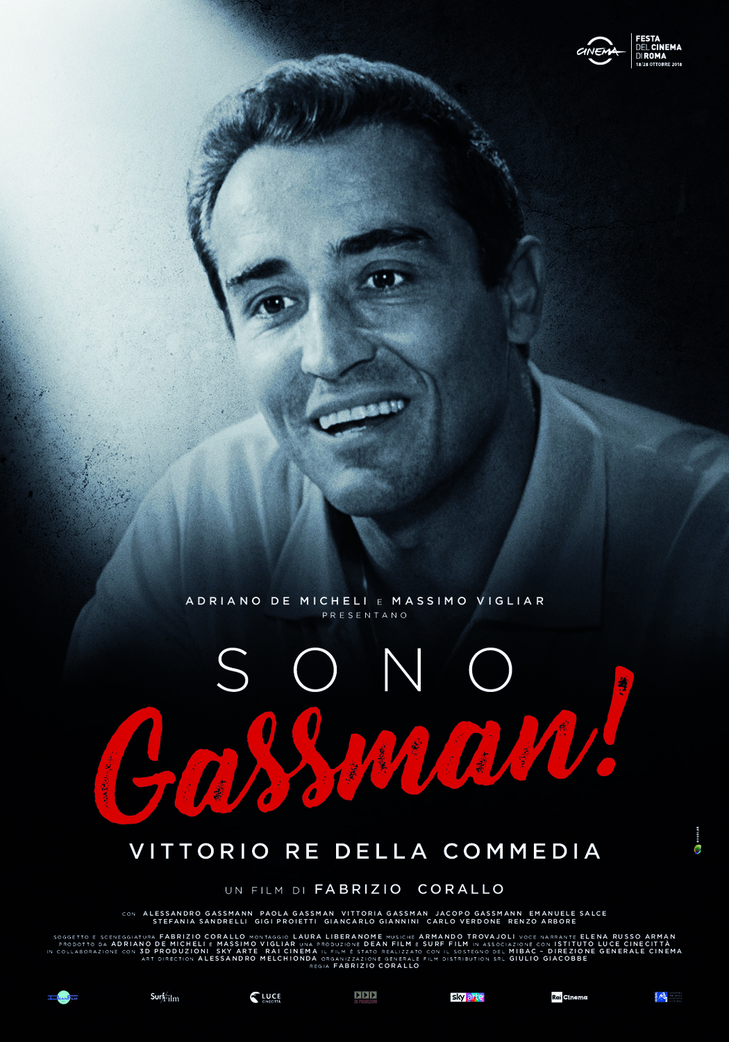 Extra Large Movie Poster Image for Sono Gassman! Vittorio Re della Commedia 