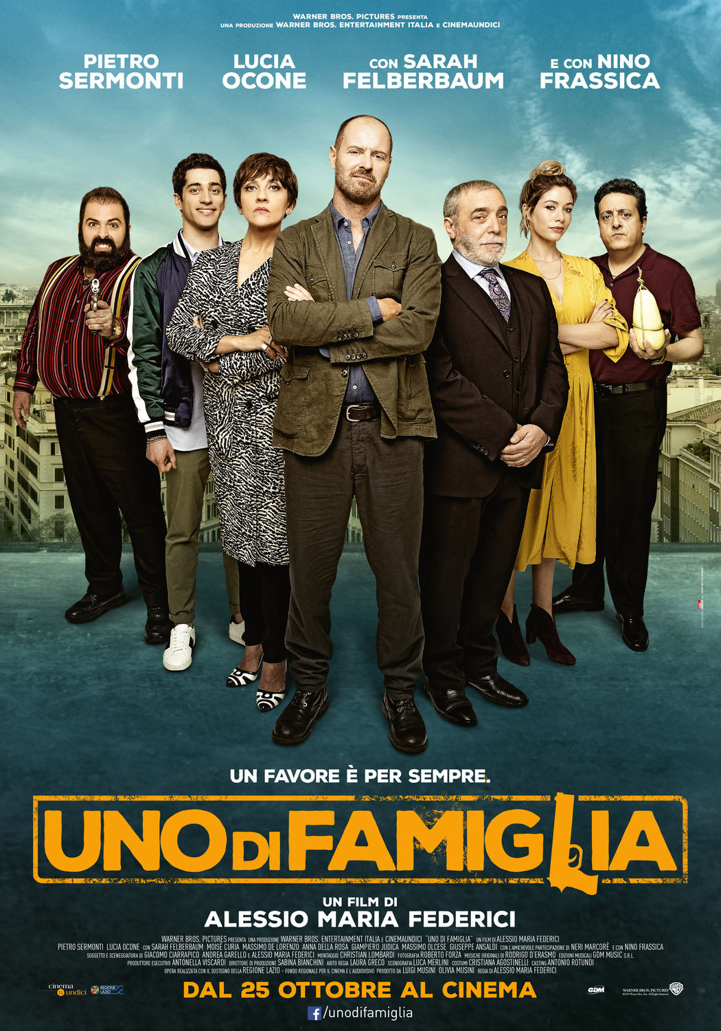 Extra Large Movie Poster Image for Uno di famiglia (#1 of 8)