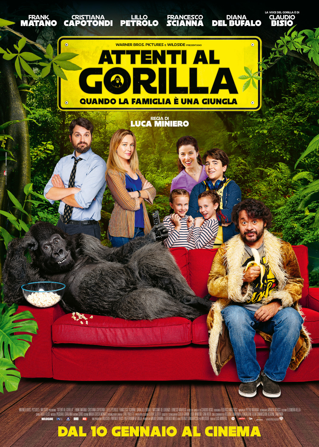 Extra Large Movie Poster Image for Attenti al gorilla (#2 of 11)