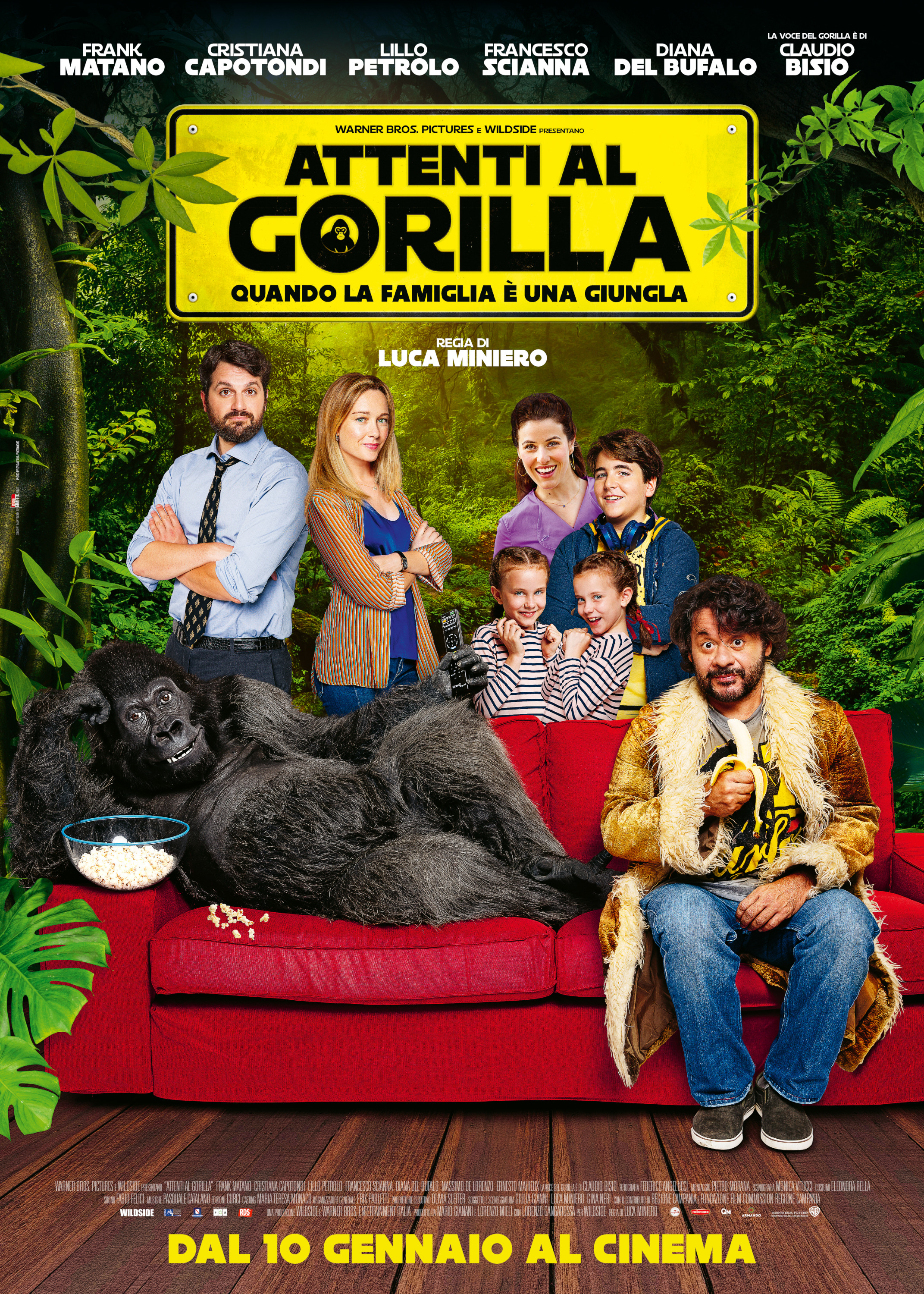 Mega Sized Movie Poster Image for Attenti al gorilla (#2 of 11)