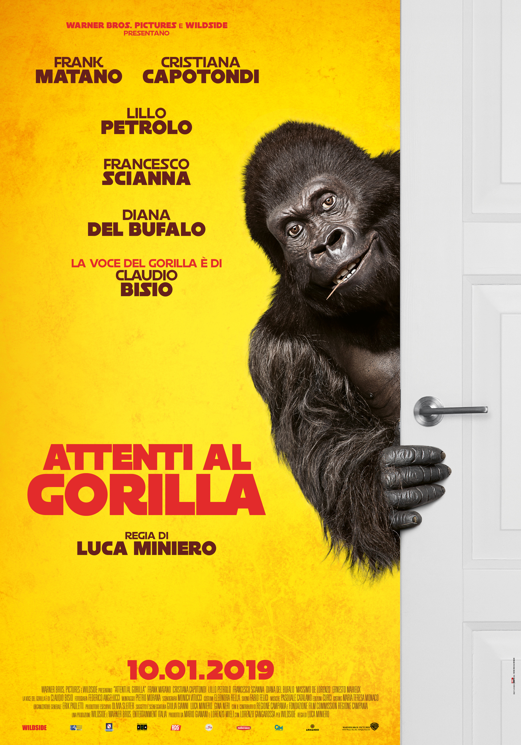 Mega Sized Movie Poster Image for Attenti al gorilla (#1 of 11)