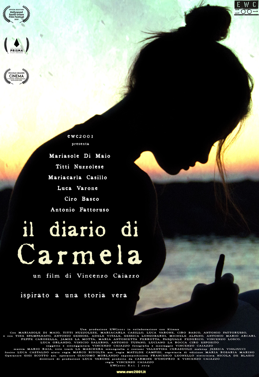 Extra Large Movie Poster Image for Carmela's diary 