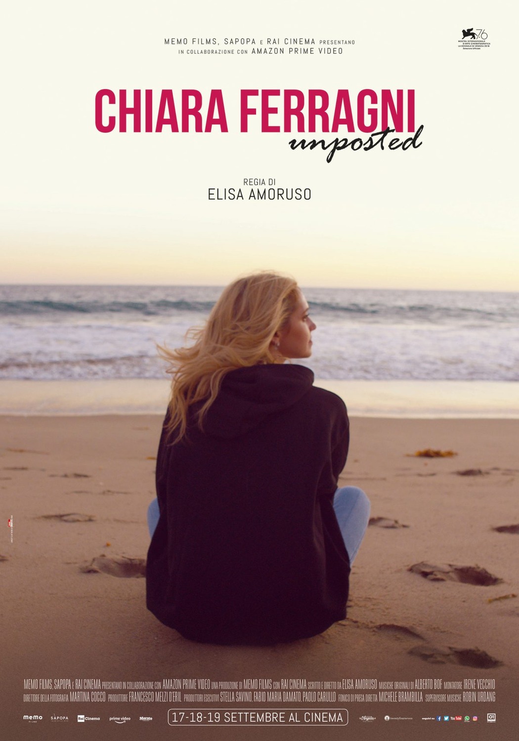 Extra Large Movie Poster Image for Chiara Ferragni - Unposted (#1 of 3)