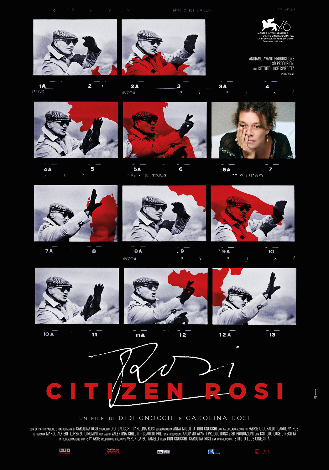 Extra Large Movie Poster Image for Citizen Rosi 