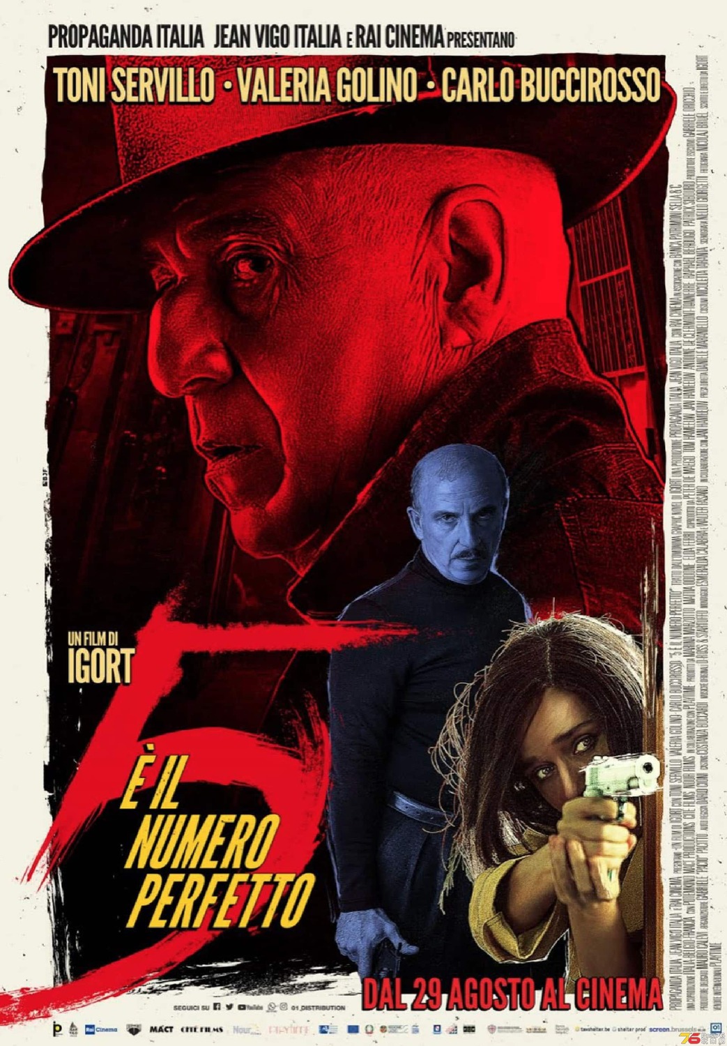 Extra Large Movie Poster Image for 5 è il numero perfetto (#1 of 6)