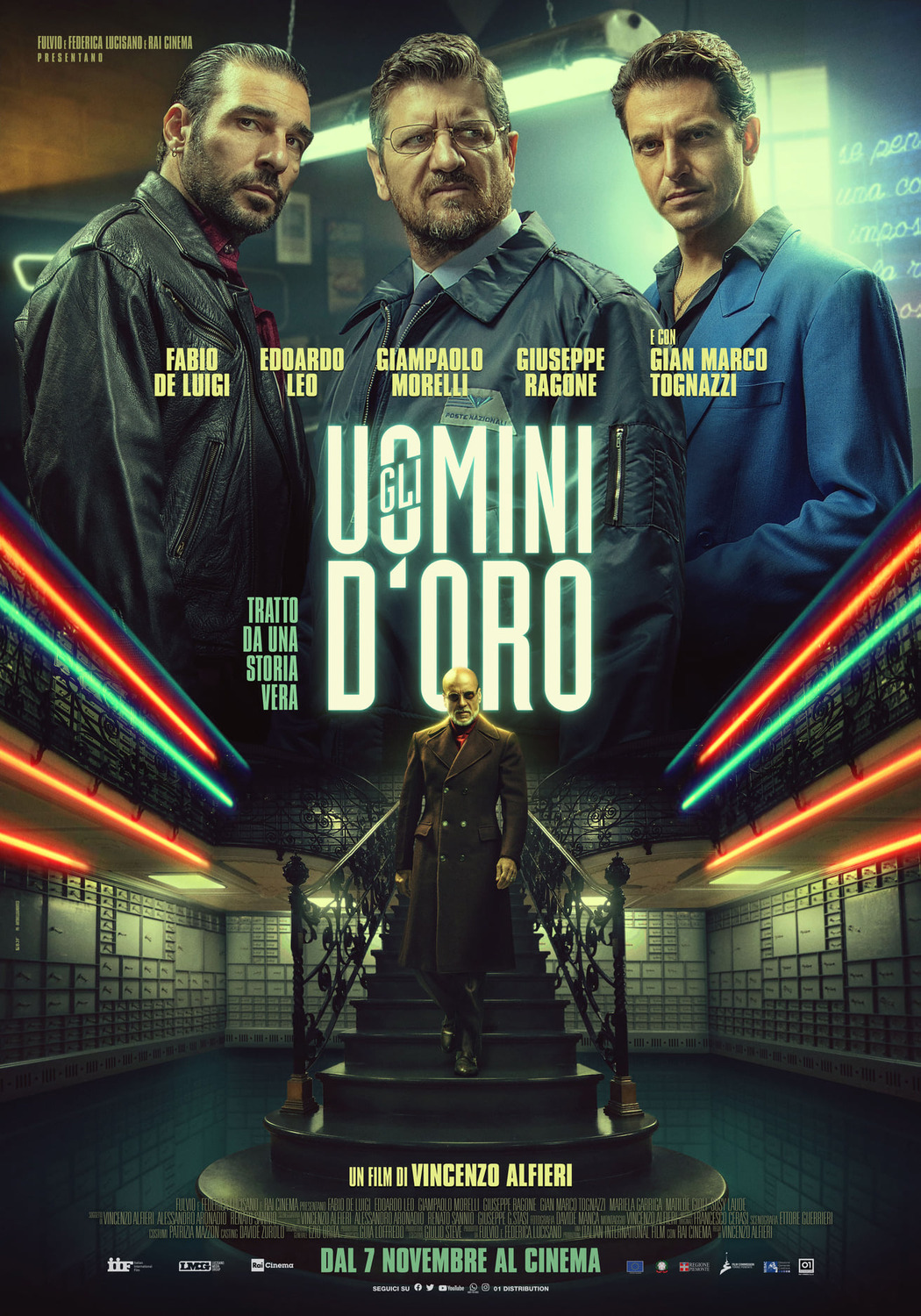Extra Large Movie Poster Image for Gli uomini d'oro 