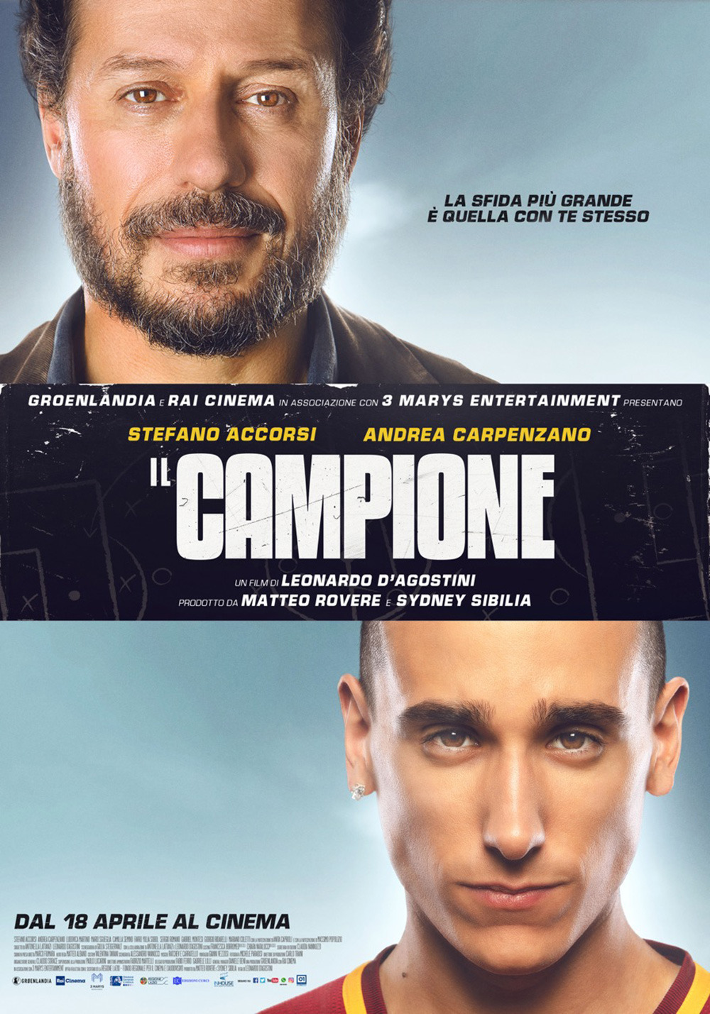 Extra Large Movie Poster Image for Il campione 