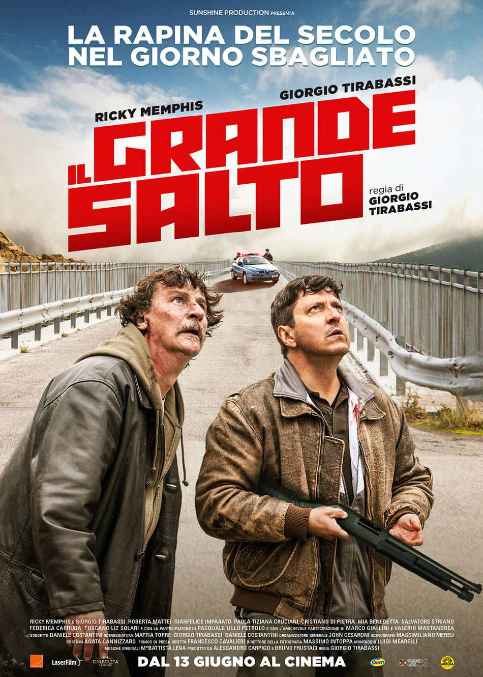 Extra Large Movie Poster Image for Il grande salto 