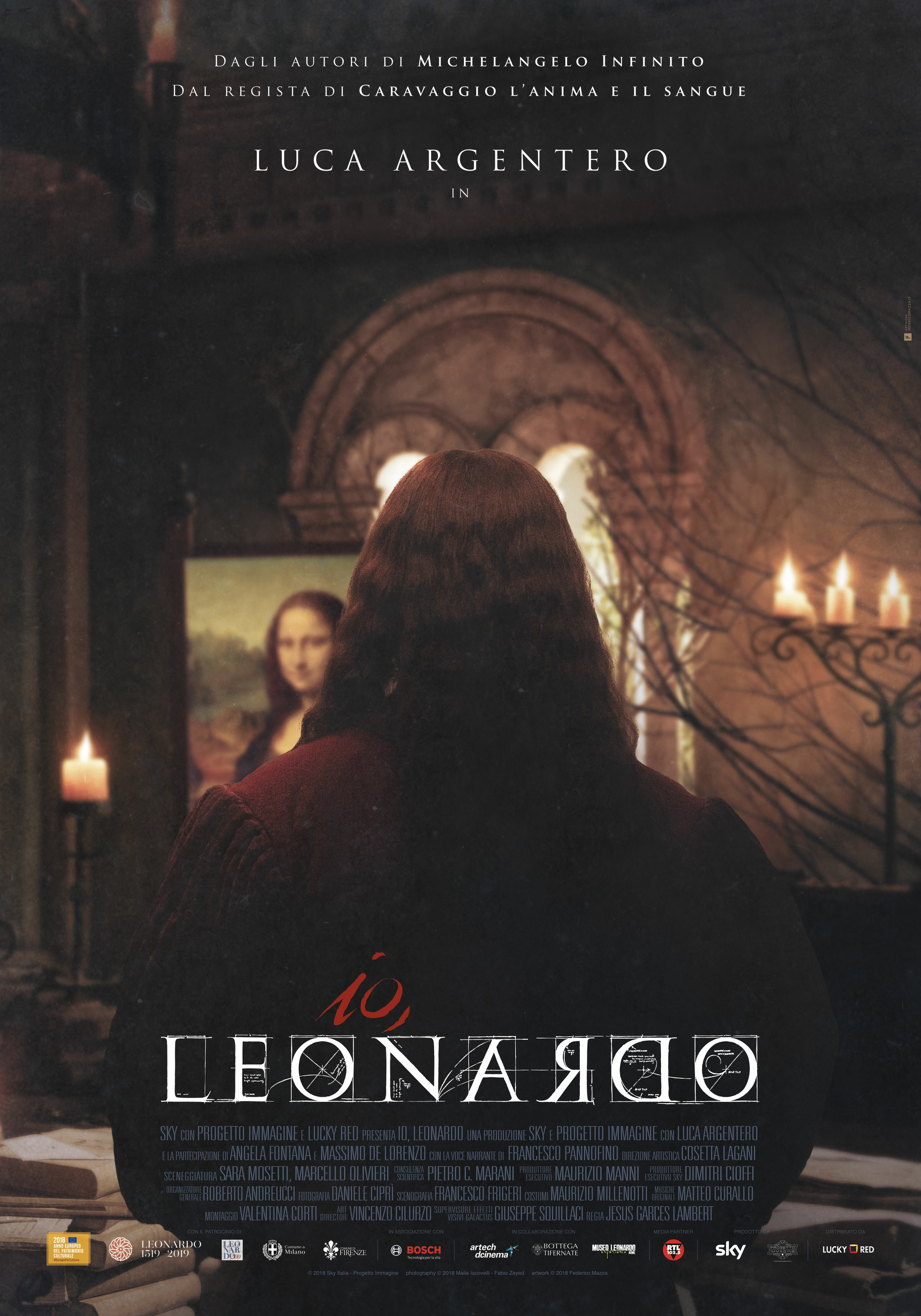 Mega Sized Movie Poster Image for Io, Leonardo (#1 of 3)